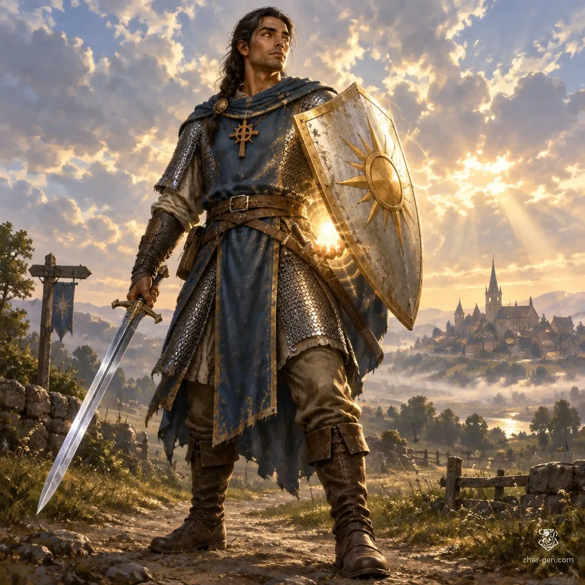 Elk - AI-generated fantasy Character