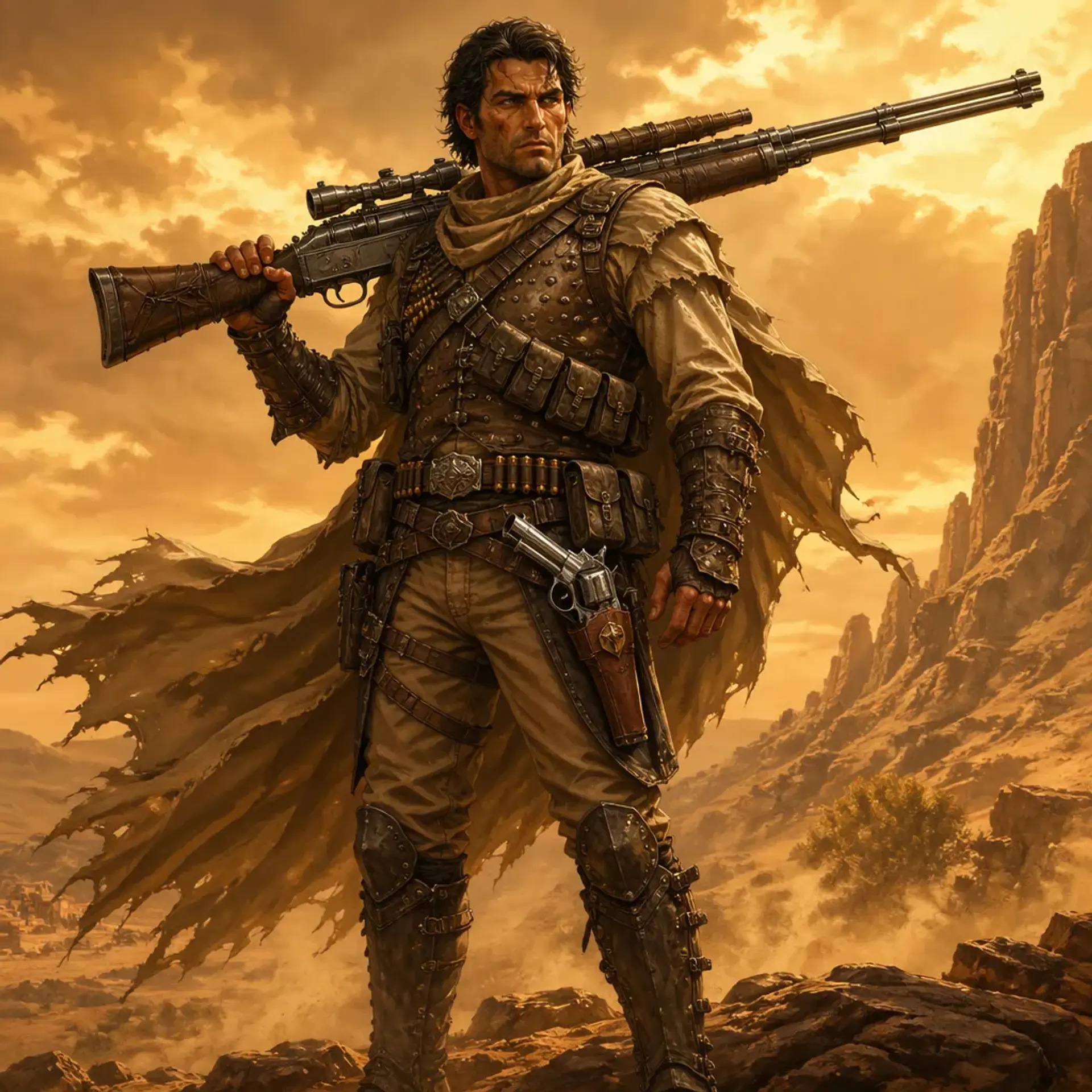 Cole Matthews - AI-generated fantasy Character