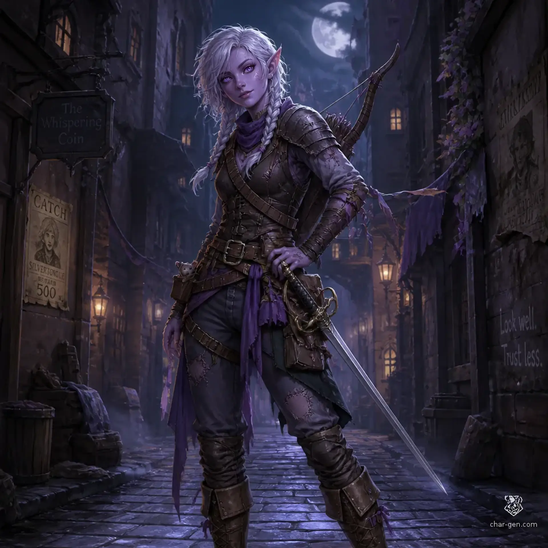 Cottoncandy - AI-generated fantasy Character