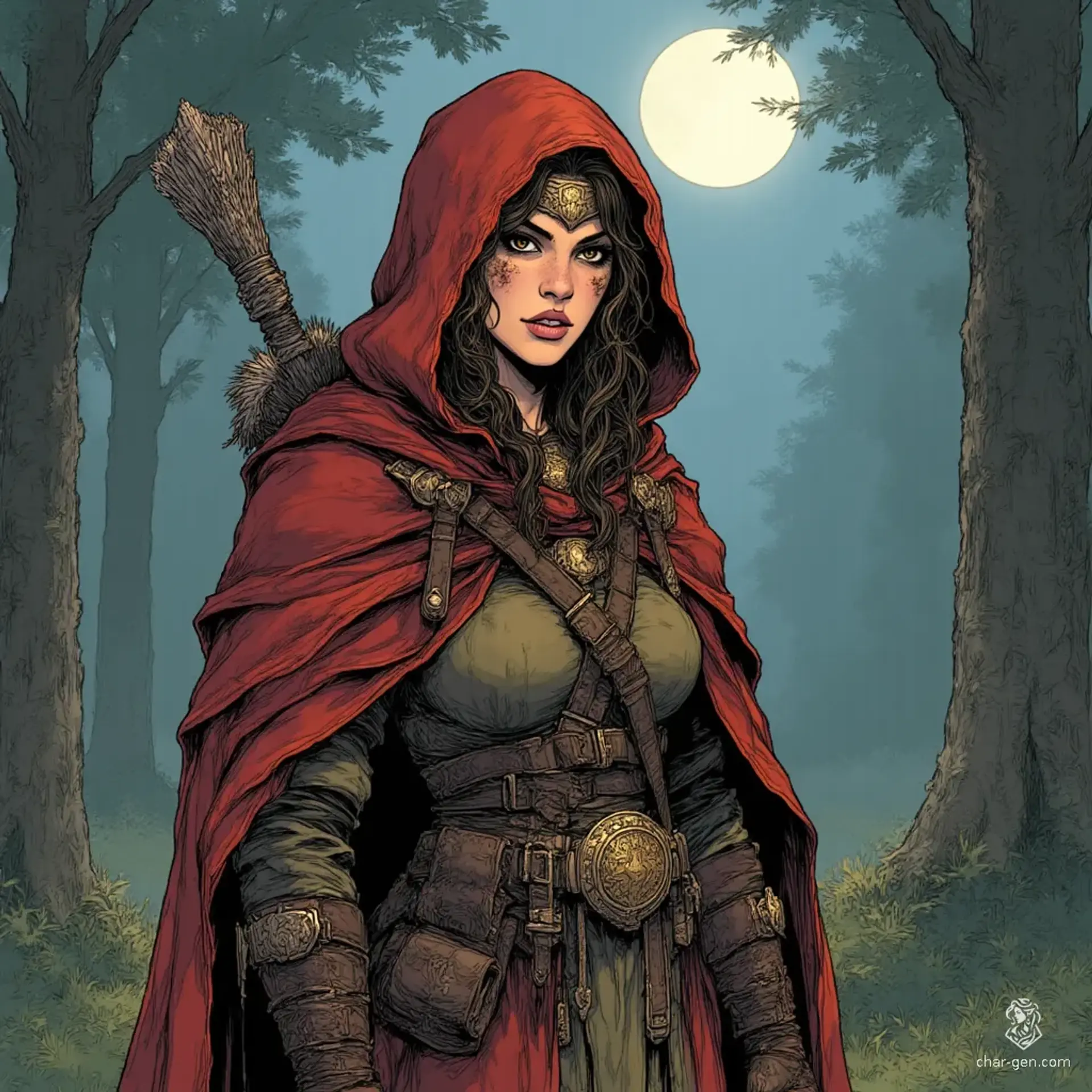Maris Veldon - AI-generated fantasy NPC