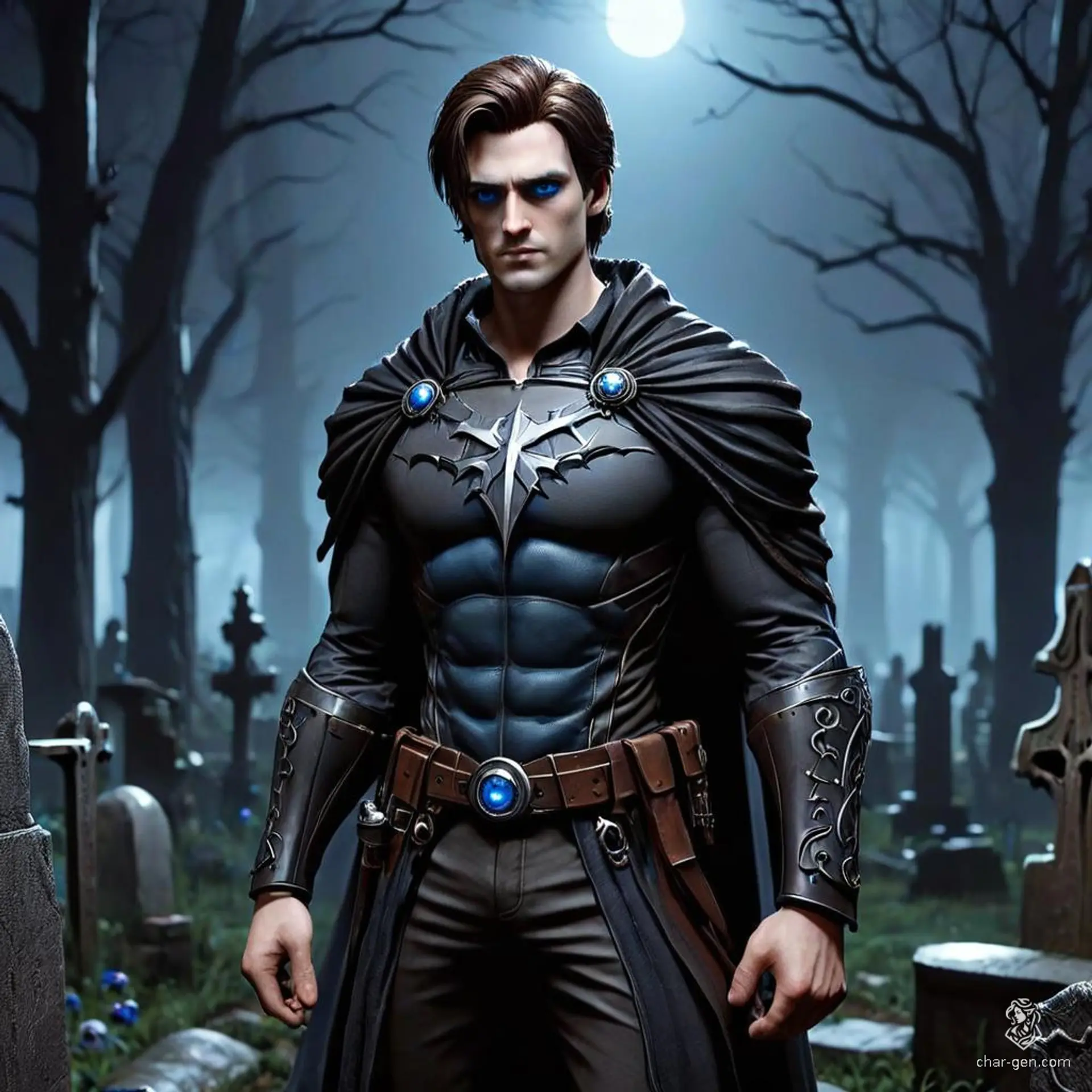 Marcus Thorne is a tall, fair-skinned, blue-eyed paladin with deep espresso brown hair. A noble knight with a dignified aura, he wields a longsword and a broad, intricately detailed shield. Loyal to his sovereign, he balances a sense of duty with an appreciation for life's indulgences. Born in modest means in the countryside, he trained under Sir Galahad and aspires to be a protector and champion for his people.