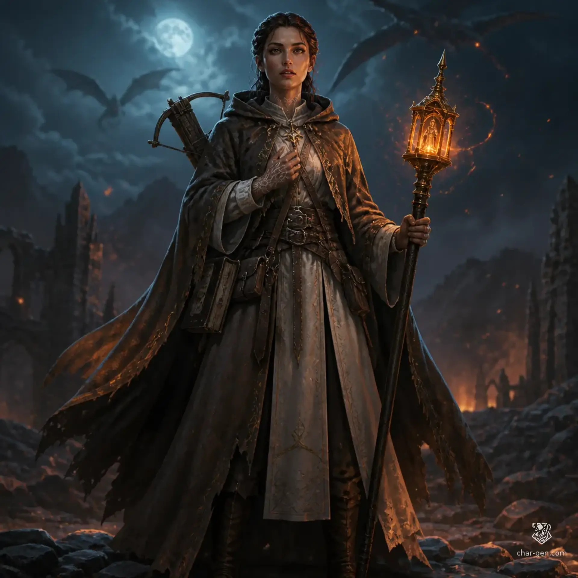 Ephra Vale - AI-generated fantasy Character