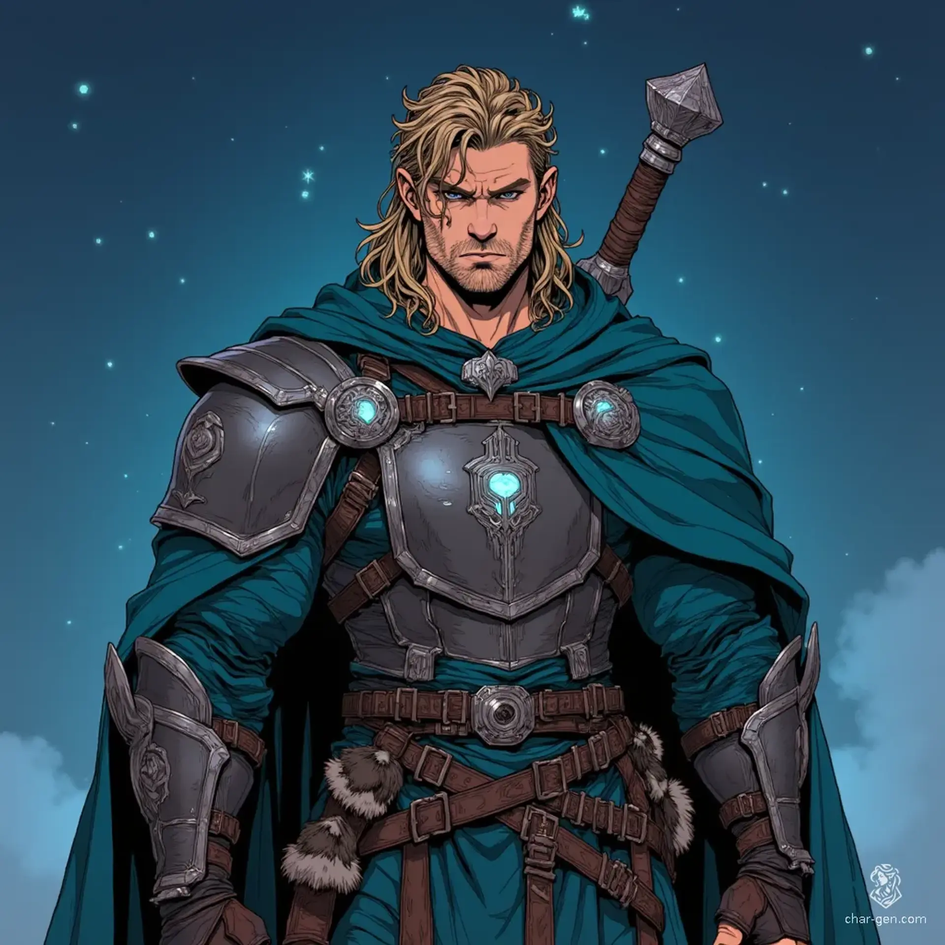 Erland Ibry - AI-generated fantasy NPC
