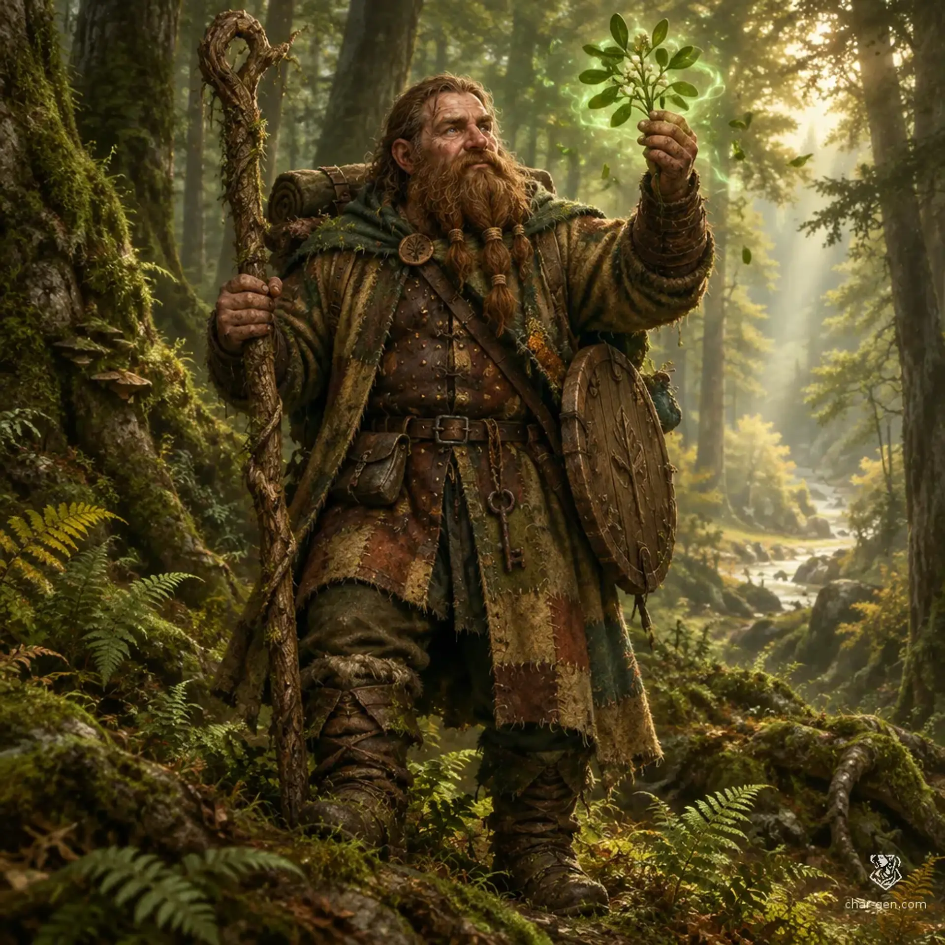 Wuln - AI-generated fantasy Character