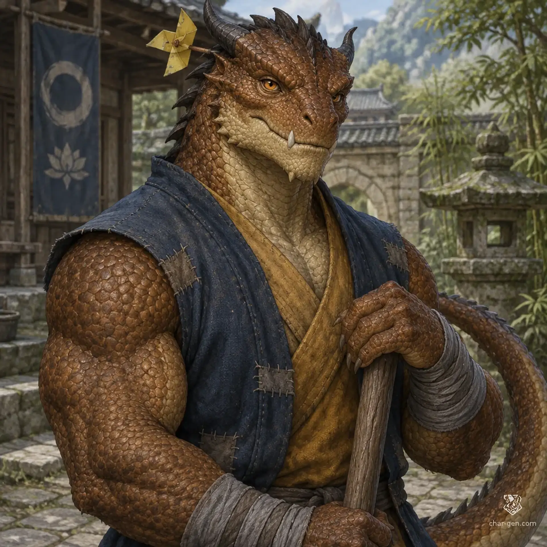 Eshes Tavi - AI-generated fantasy NPC