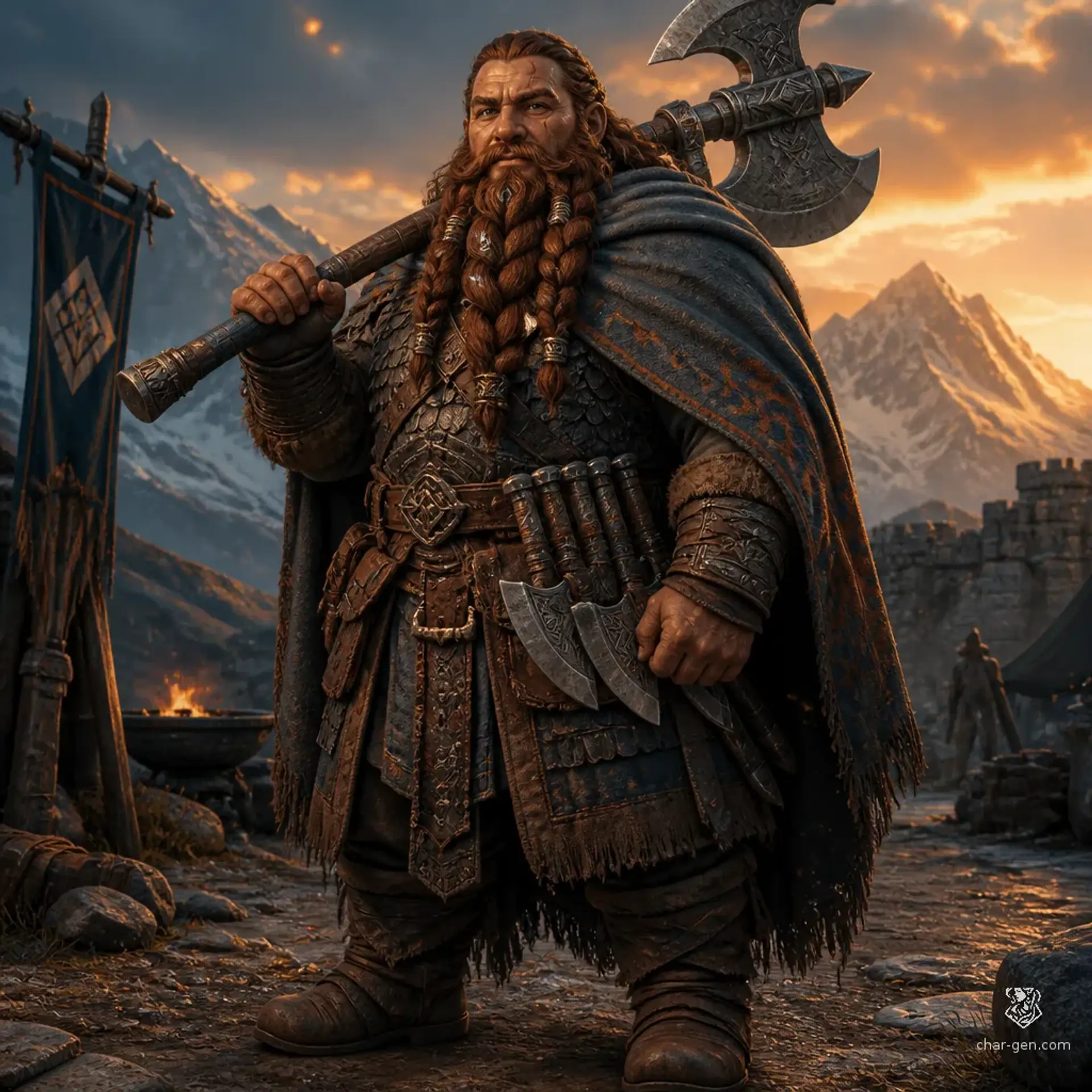 Borin Vellamar - AI-generated fantasy Character