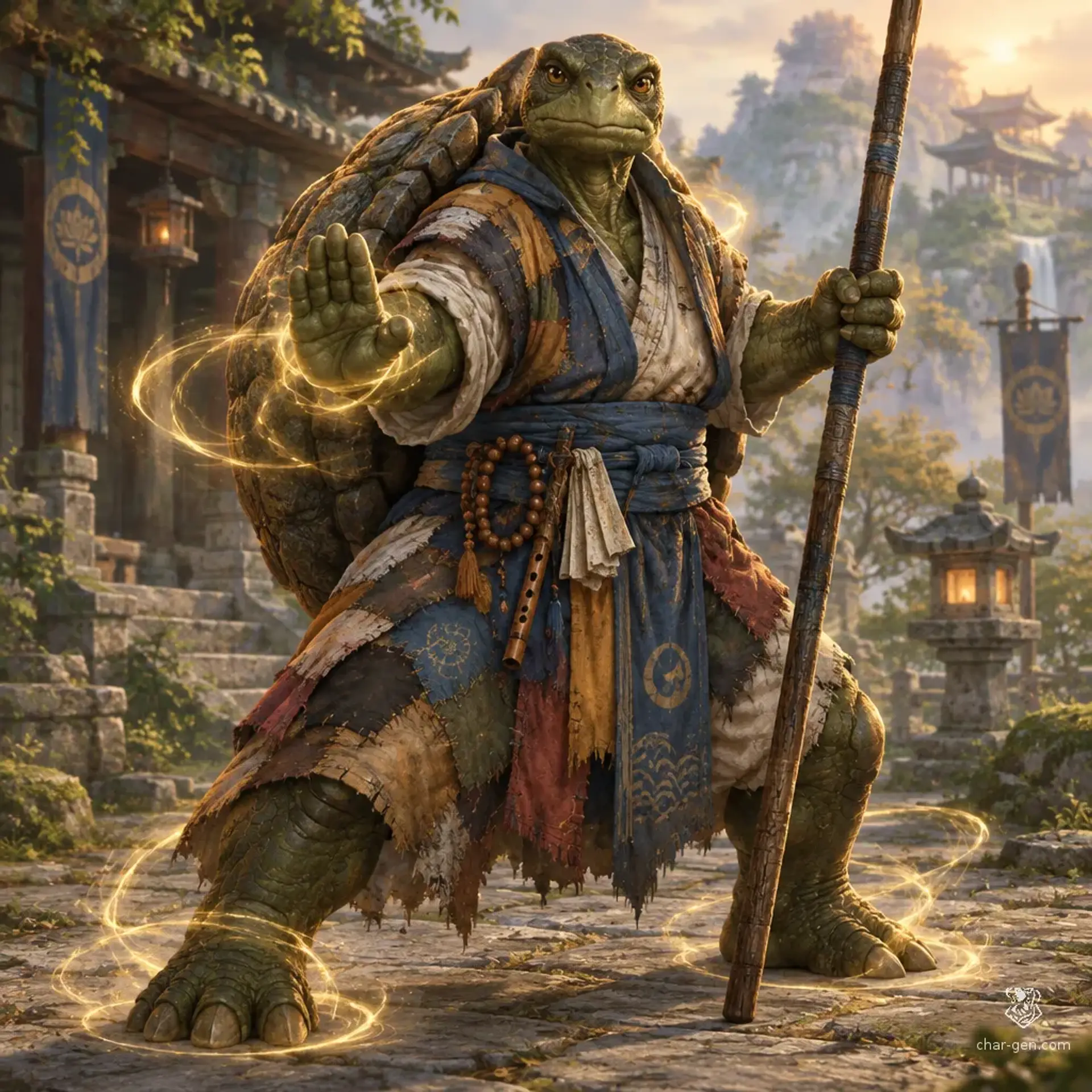 Xel - AI-generated fantasy Character