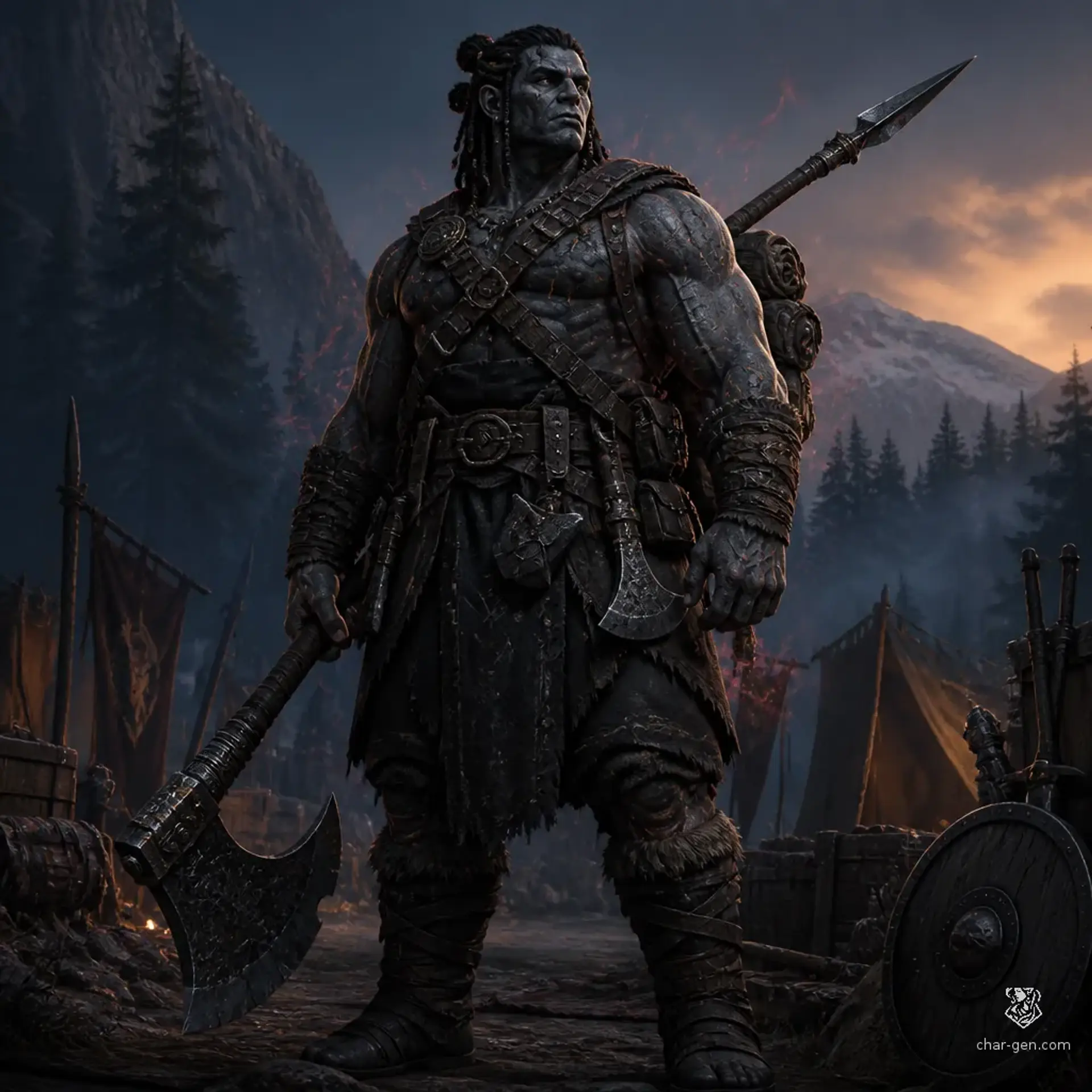 Donk - AI-generated fantasy Character