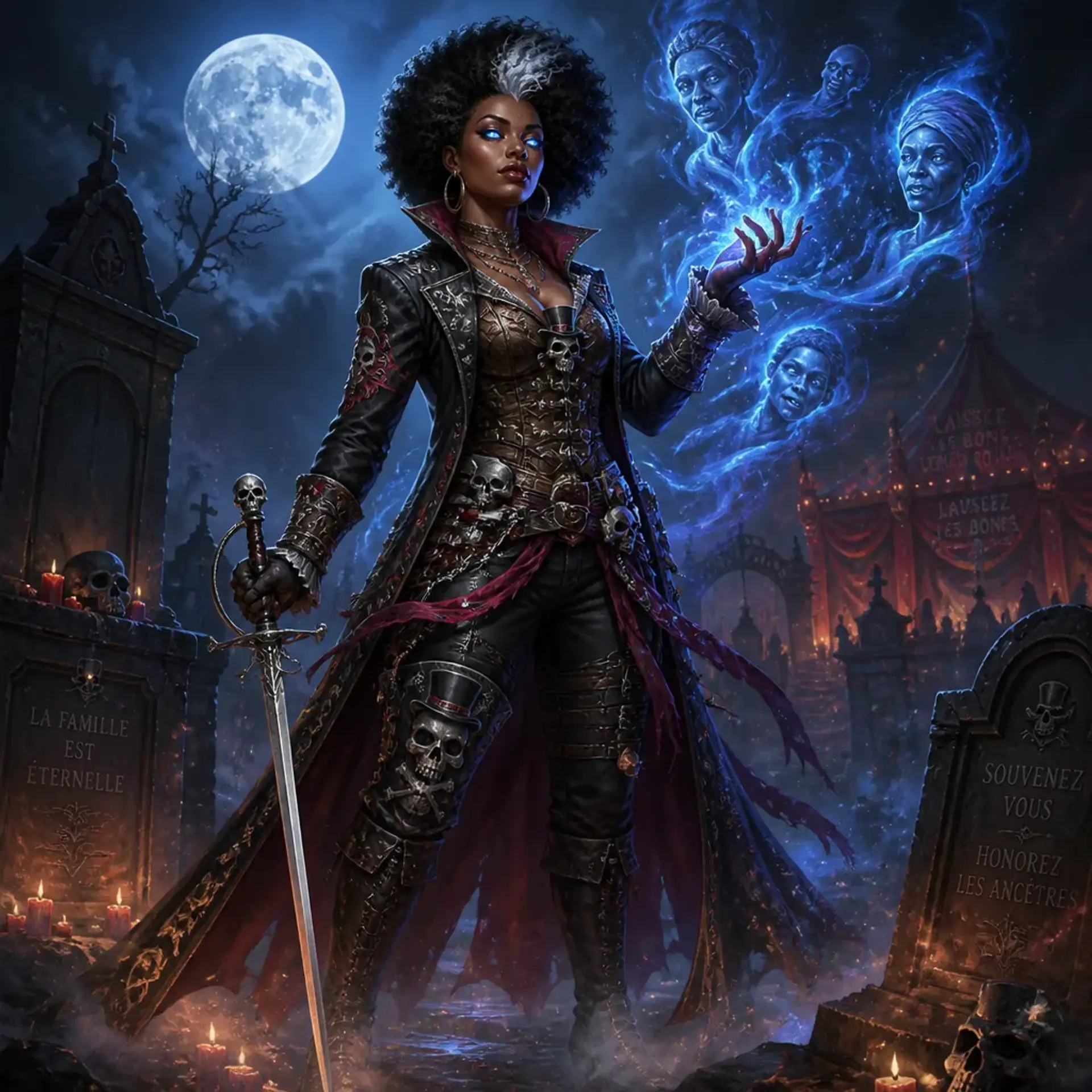 Camille Dubois - AI-generated fantasy Character