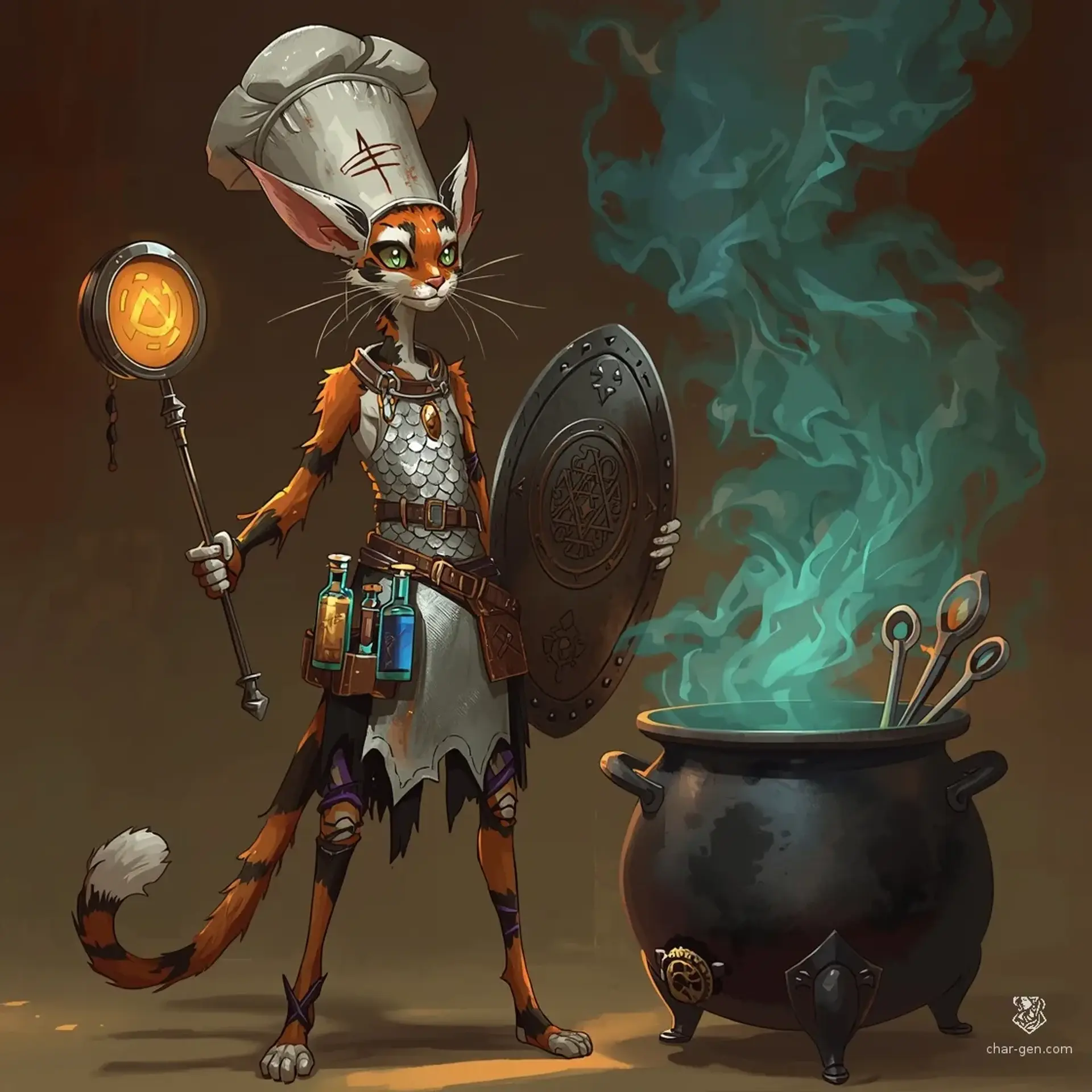 Fren Chef - AI-generated fantasy Character