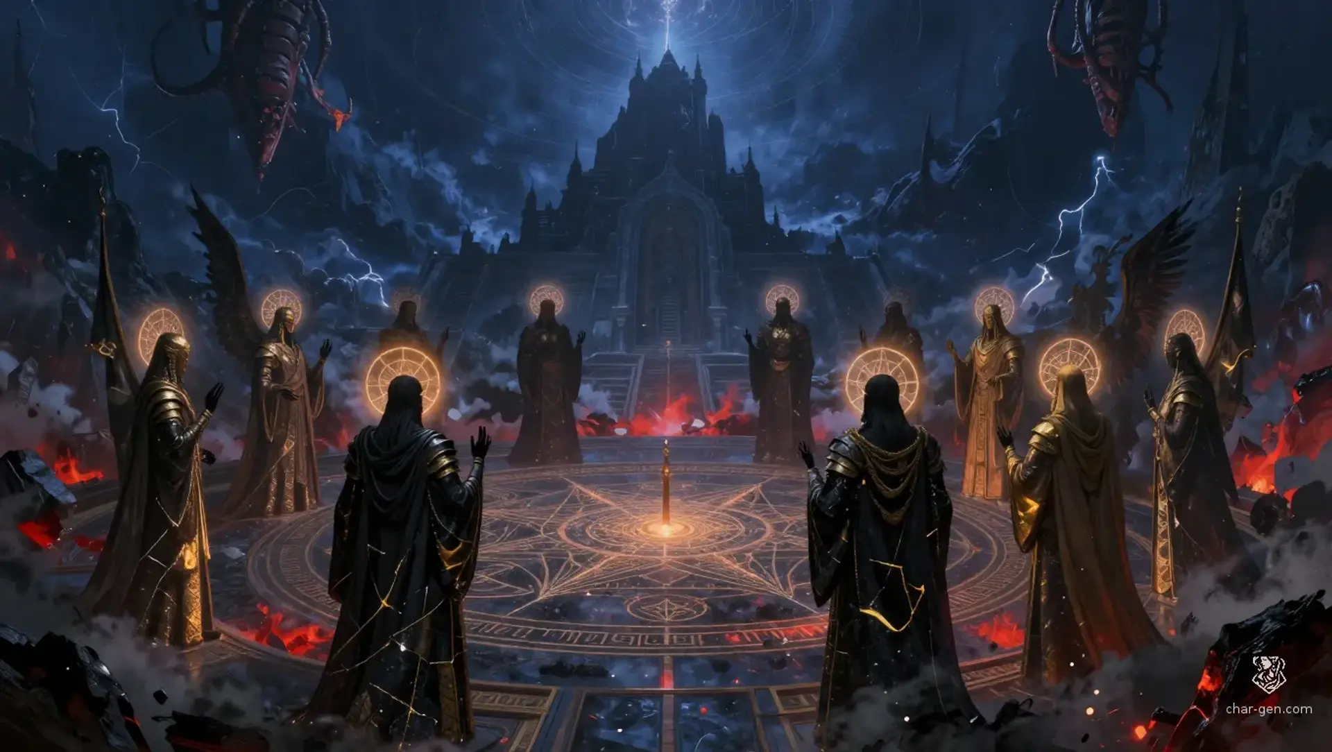 The Pantheon Above the Ashes