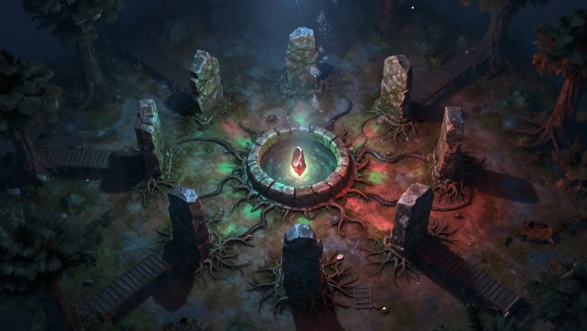 The Rite of Returning Green - AI-generated fantasy Encounter