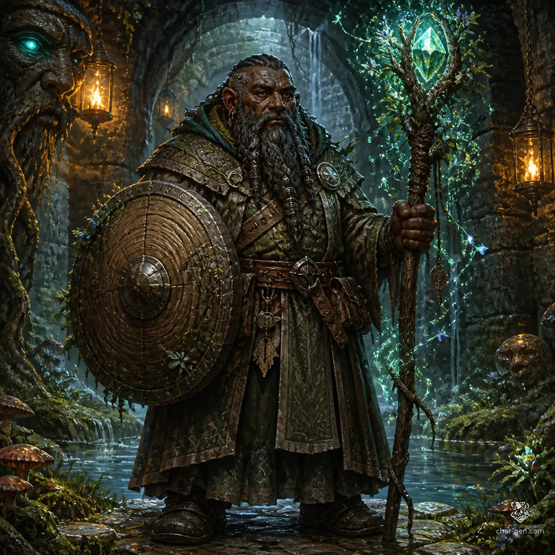 Korrvik Braskel - AI-generated fantasy Character