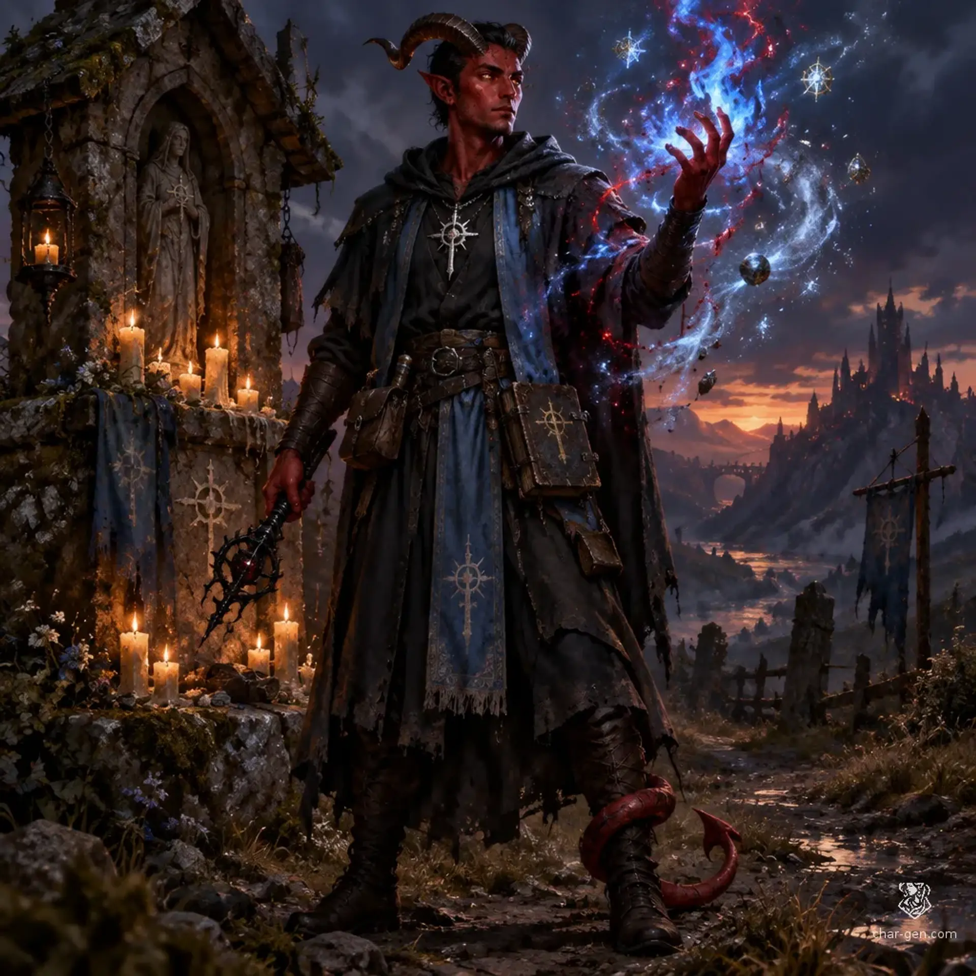 Jannes - AI-generated fantasy Character
