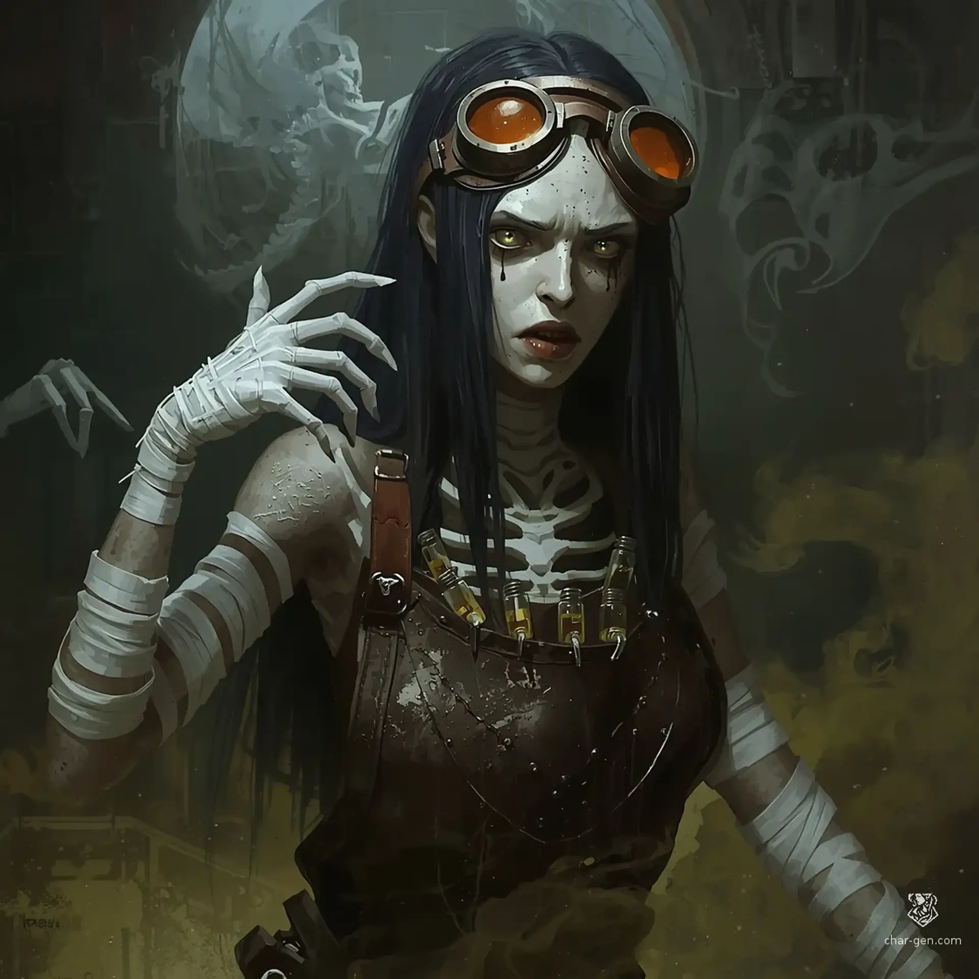 Elara Vane - AI-generated fantasy NPC