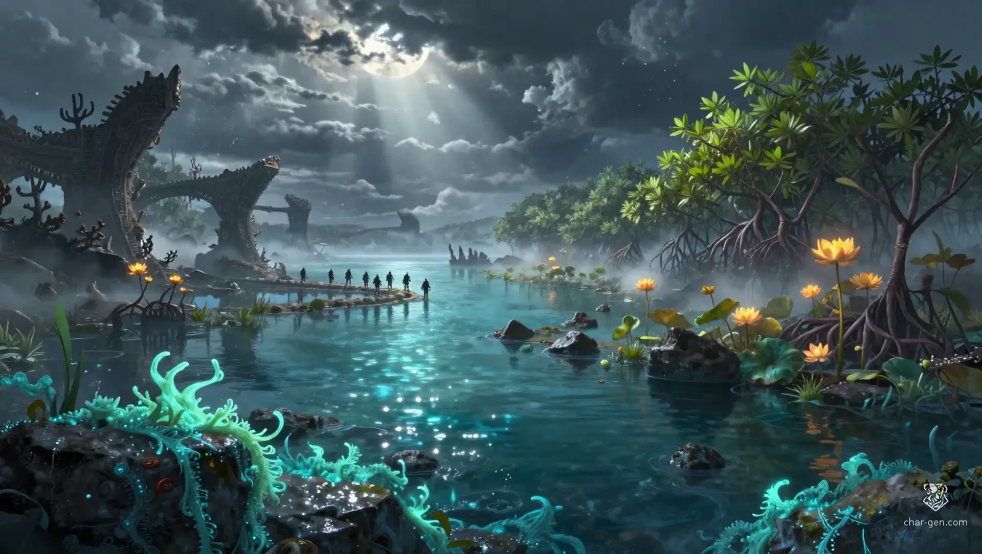 The Cure Beneath the Tide