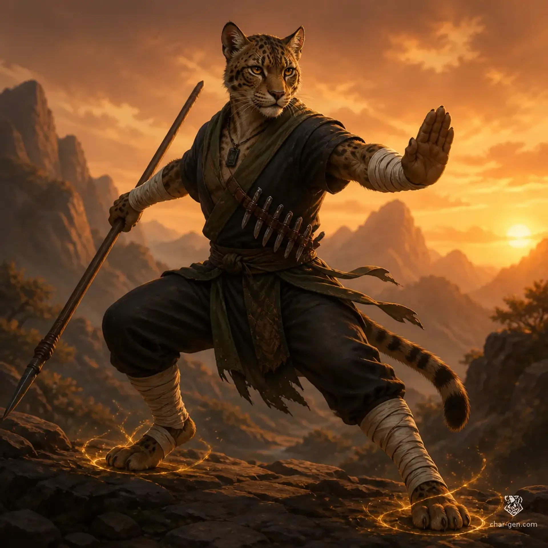 Scia - AI-generated fantasy Character