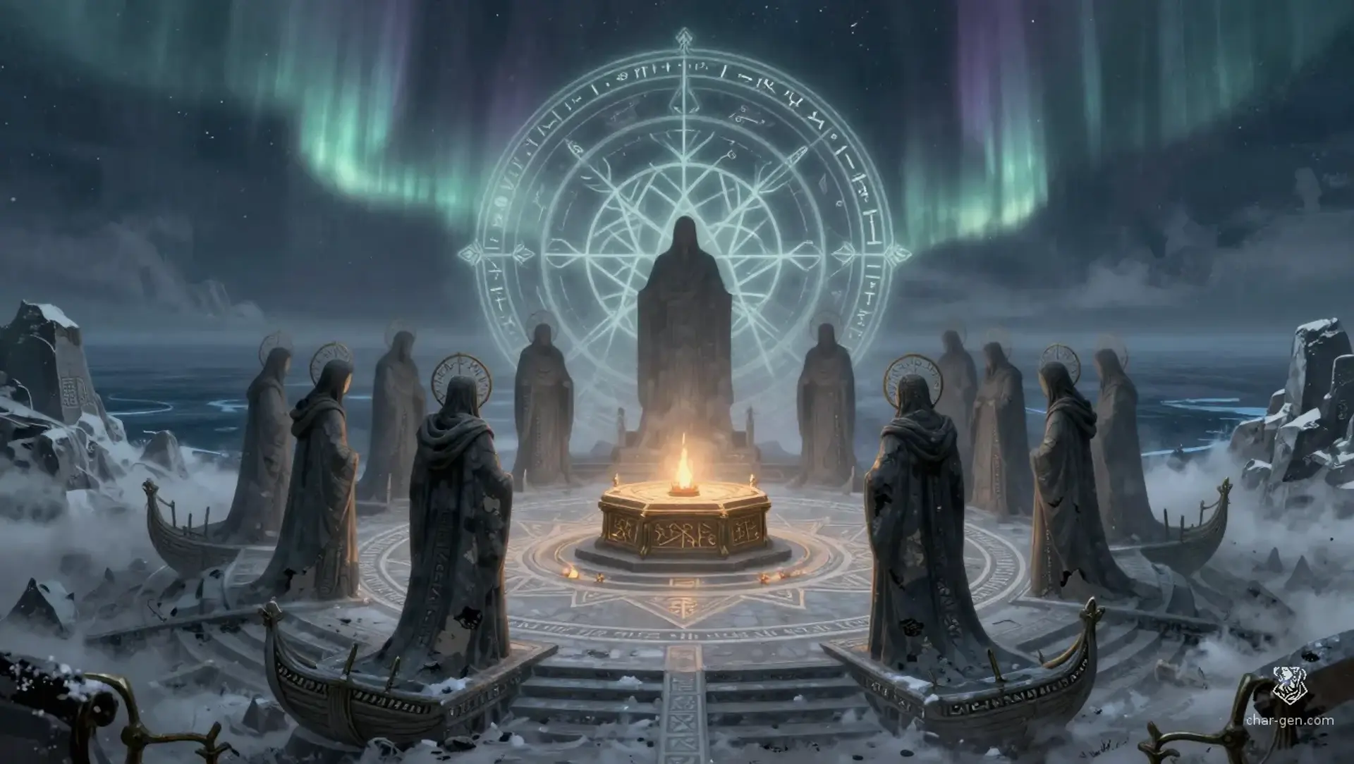 Unnamed pantheon - AI-generated fantasy Pantheon