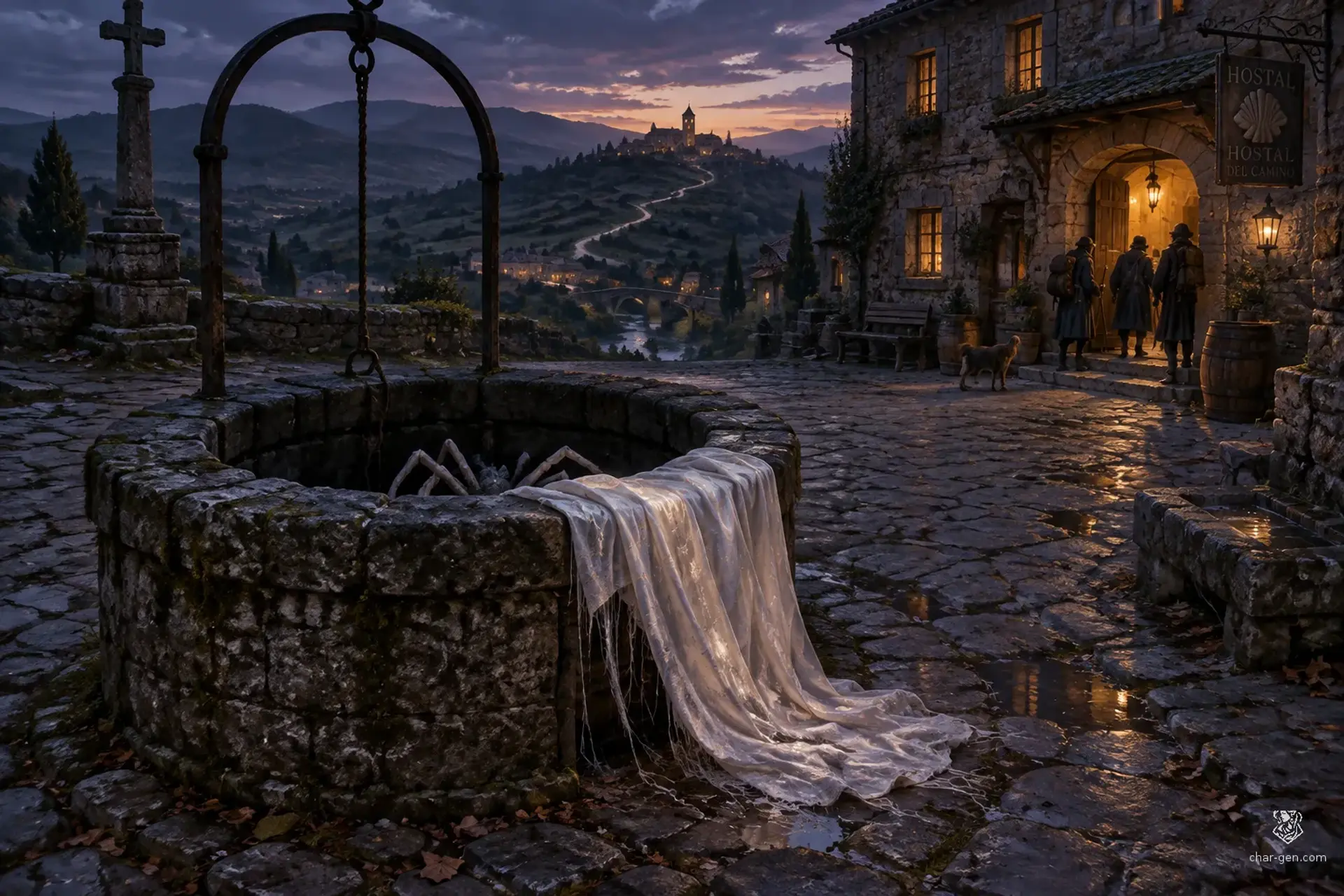 The Robes Beneath the Well
