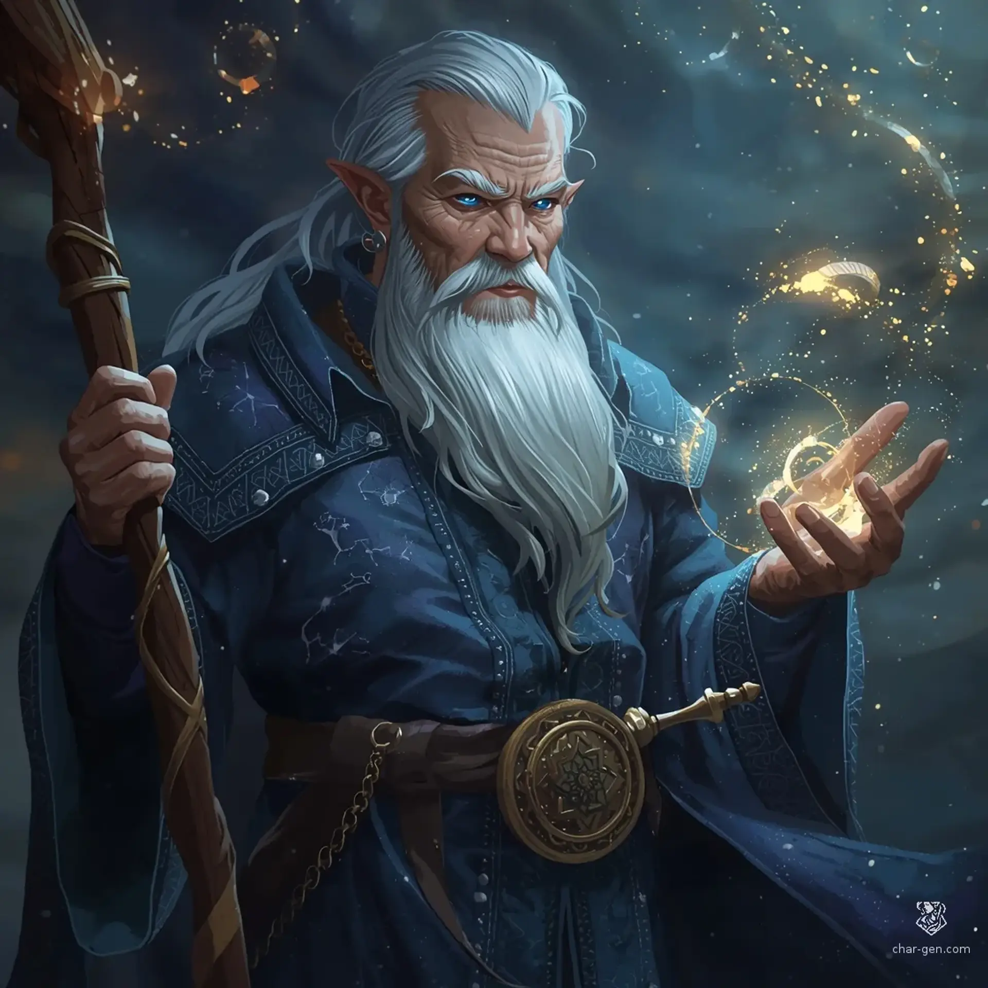 Husad - AI-generated fantasy Character