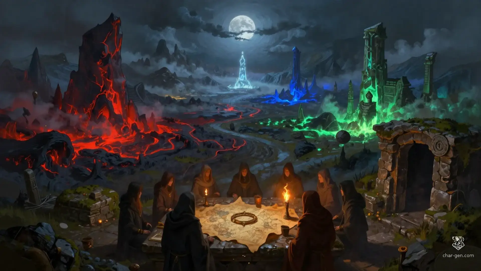 The Crown of Concordance - AI-generated fantasy Quest