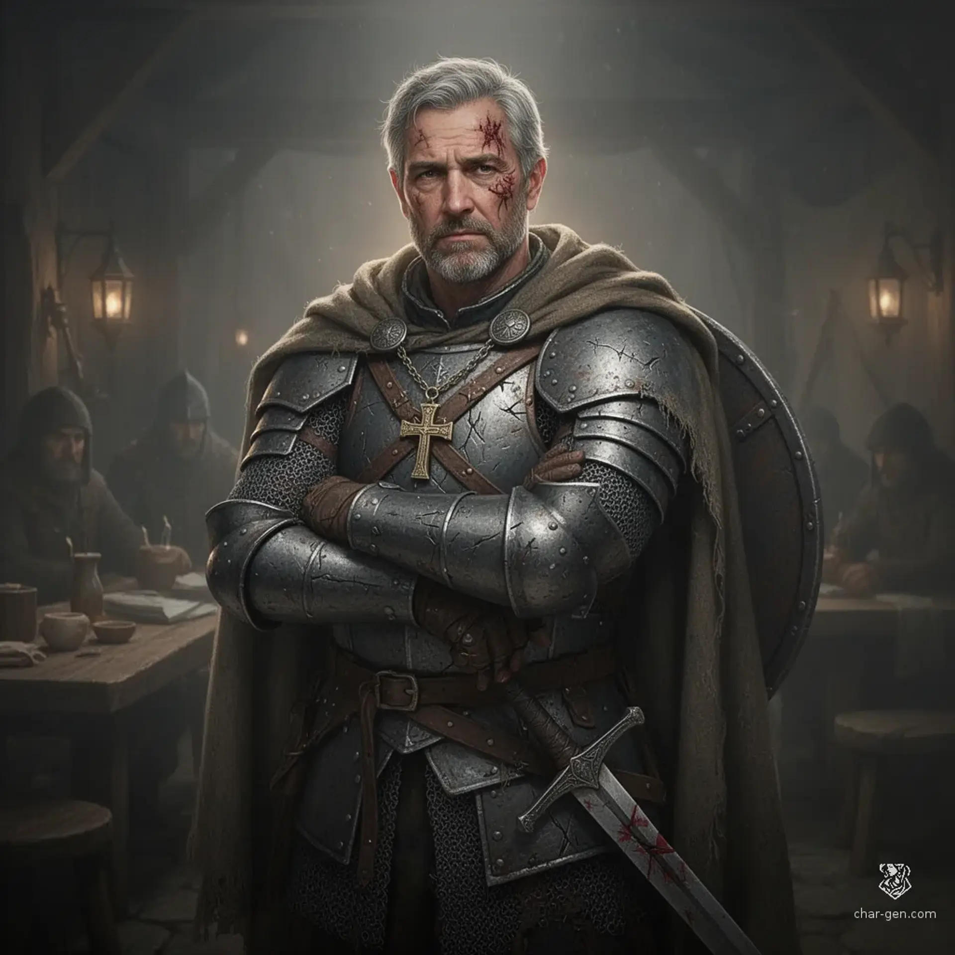 Haldren Marrowkeep - AI-generated fantasy NPC