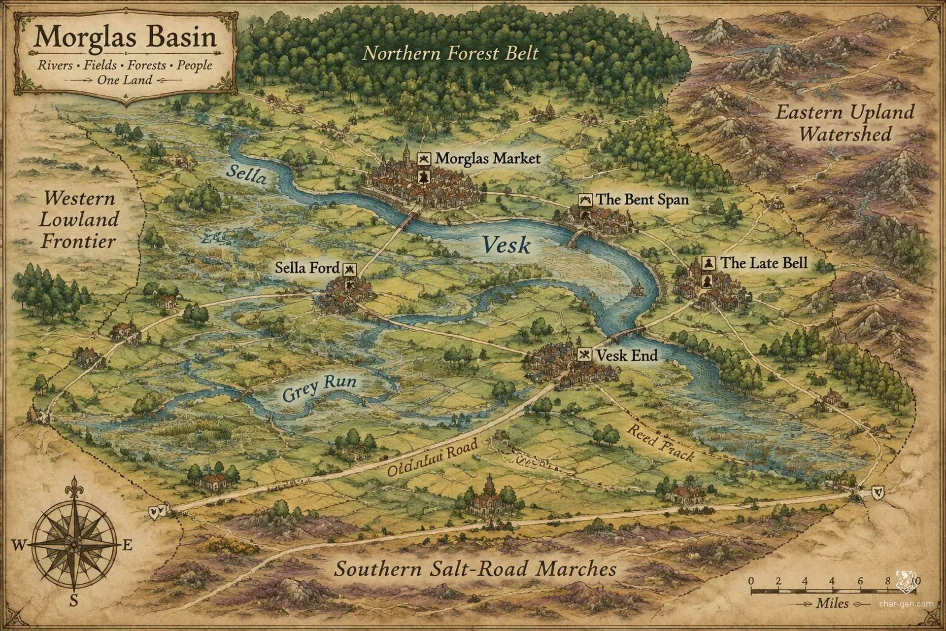 Morglas Basin