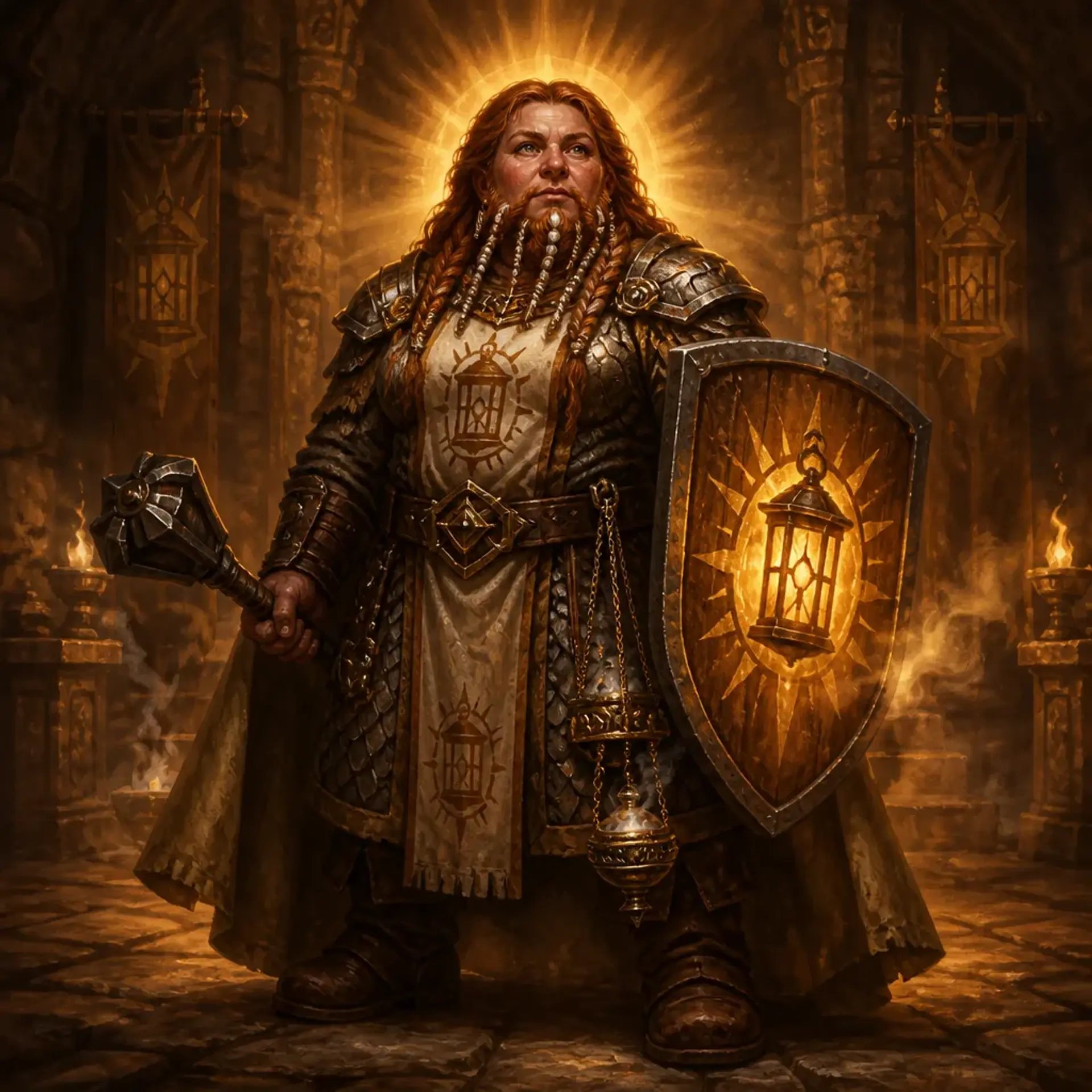 Brunna Stonevein - AI-generated fantasy Character