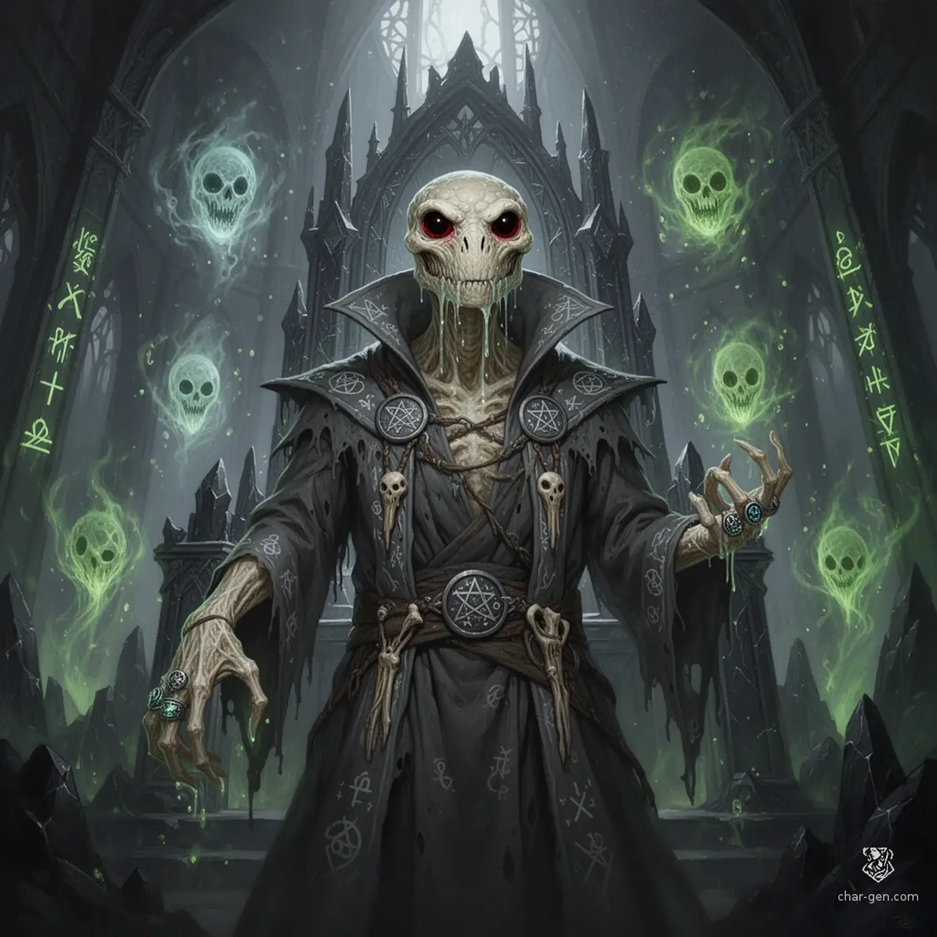 Malgazar Vorne - AI-generated fantasy NPC