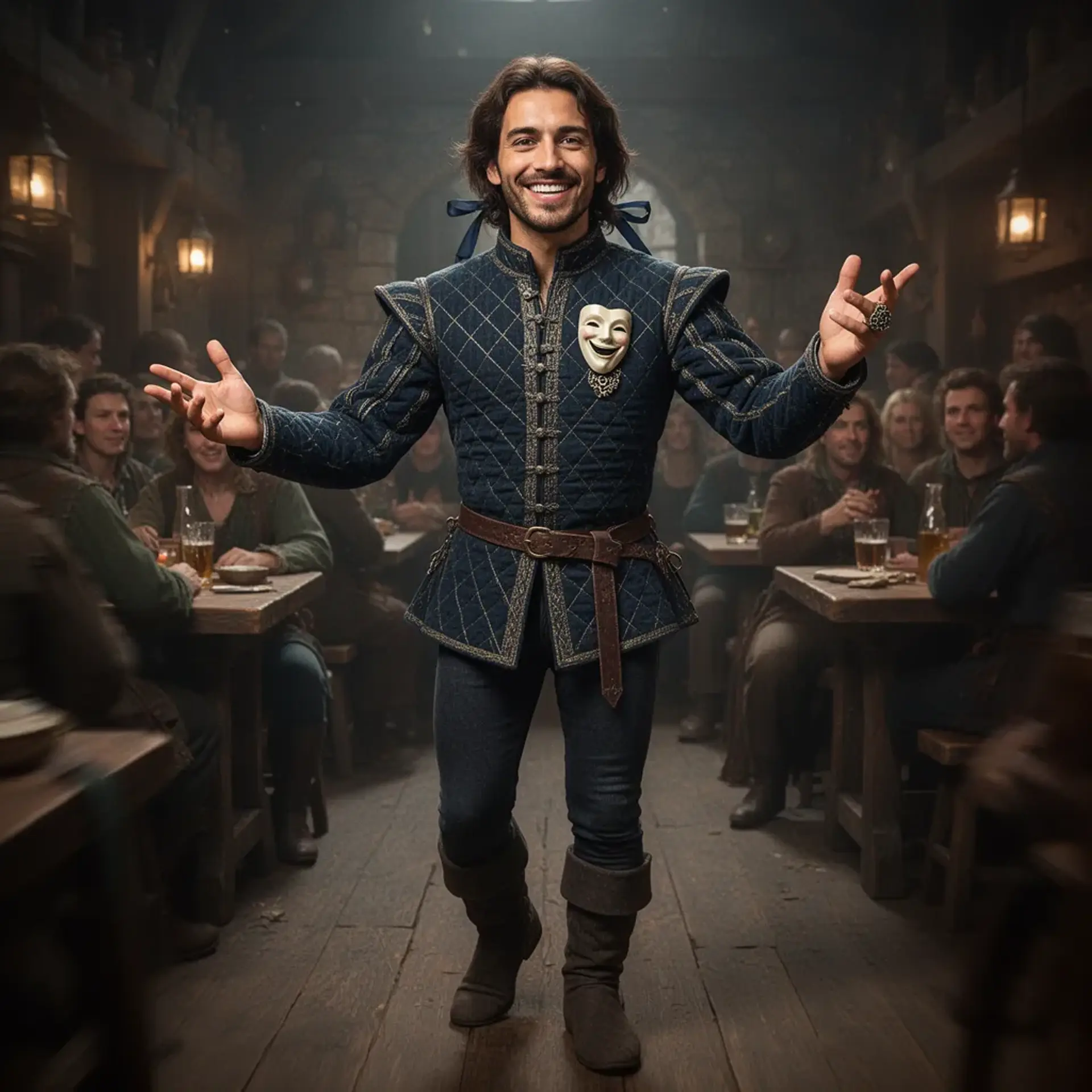 Allandil: Ergon the Magnificent - AI-generated fantasy NPC