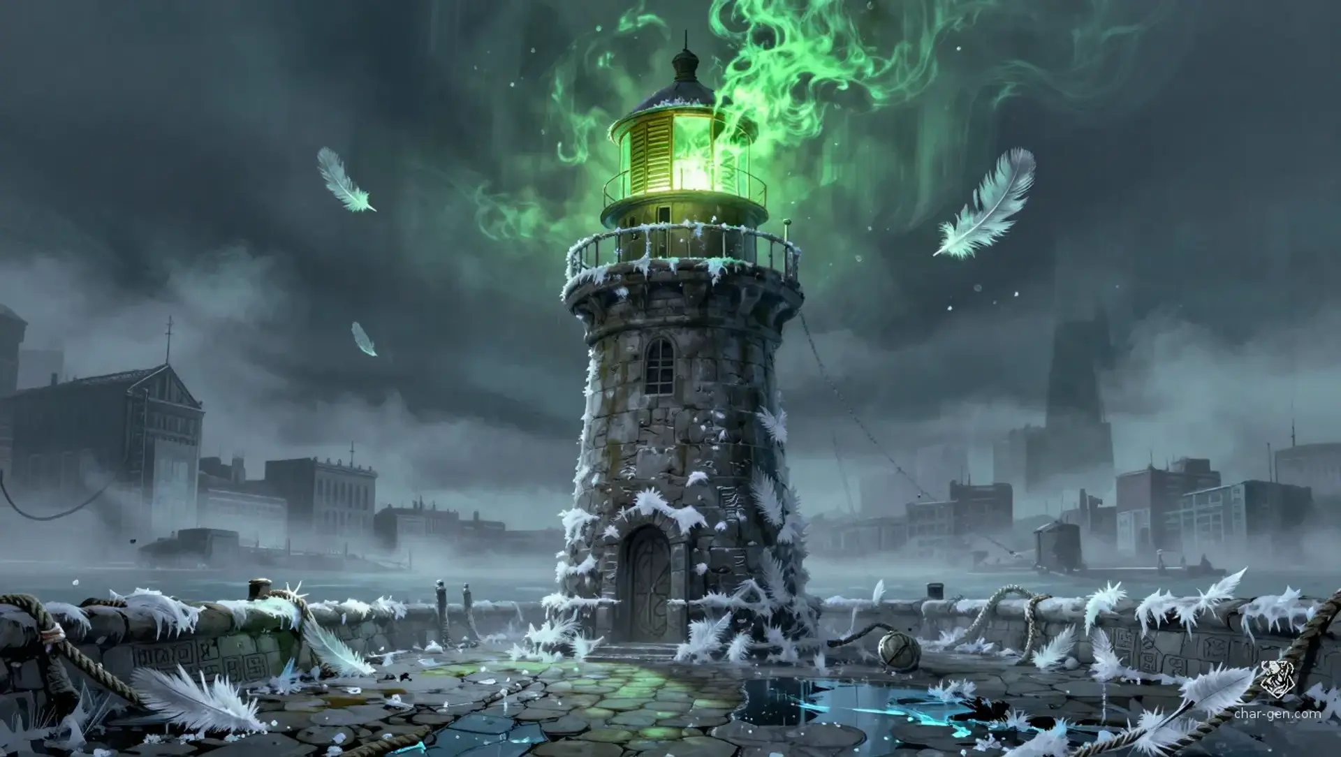 South-Eye Lighthouse, Green Flame Ward