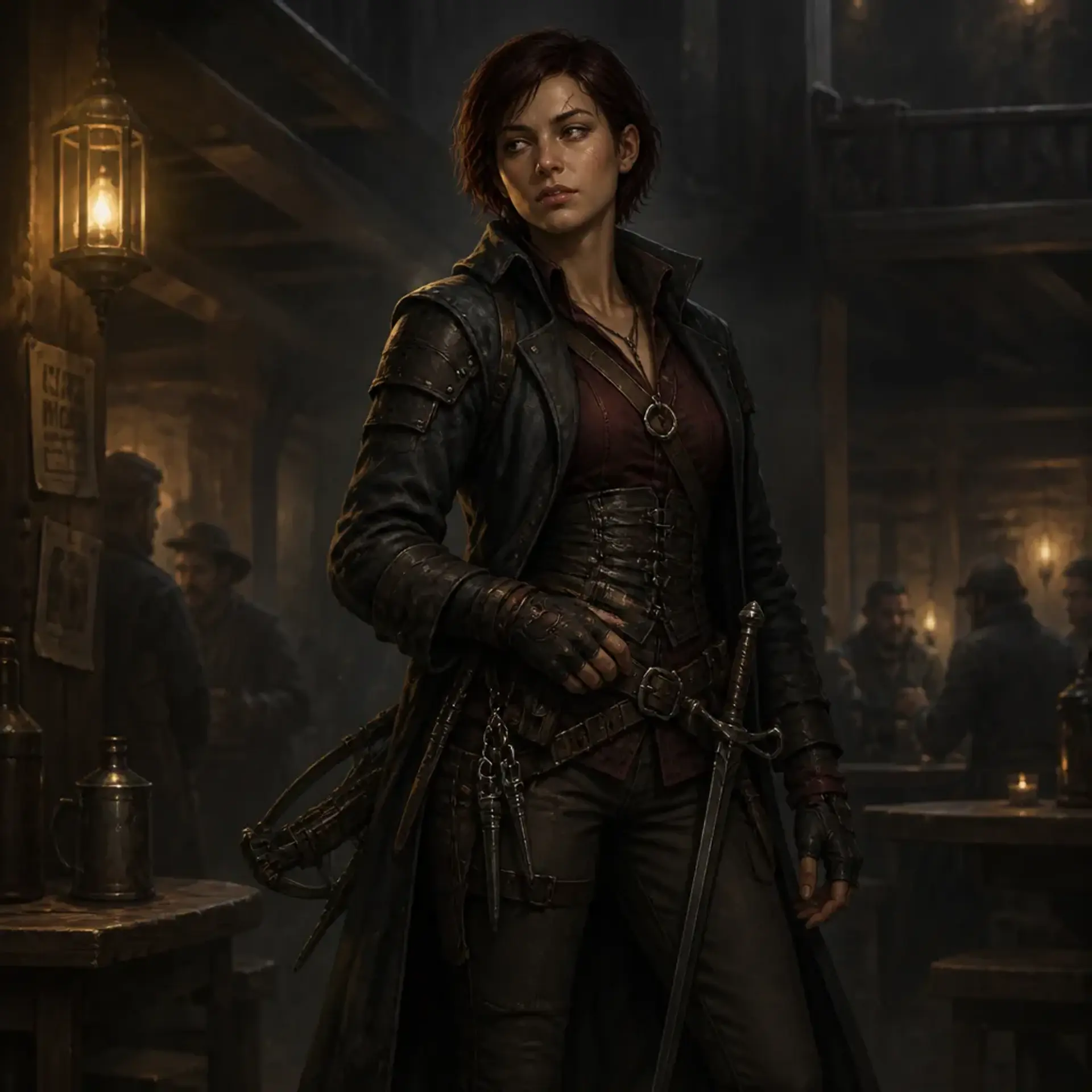 Kaelin Vire - AI-generated fantasy Character