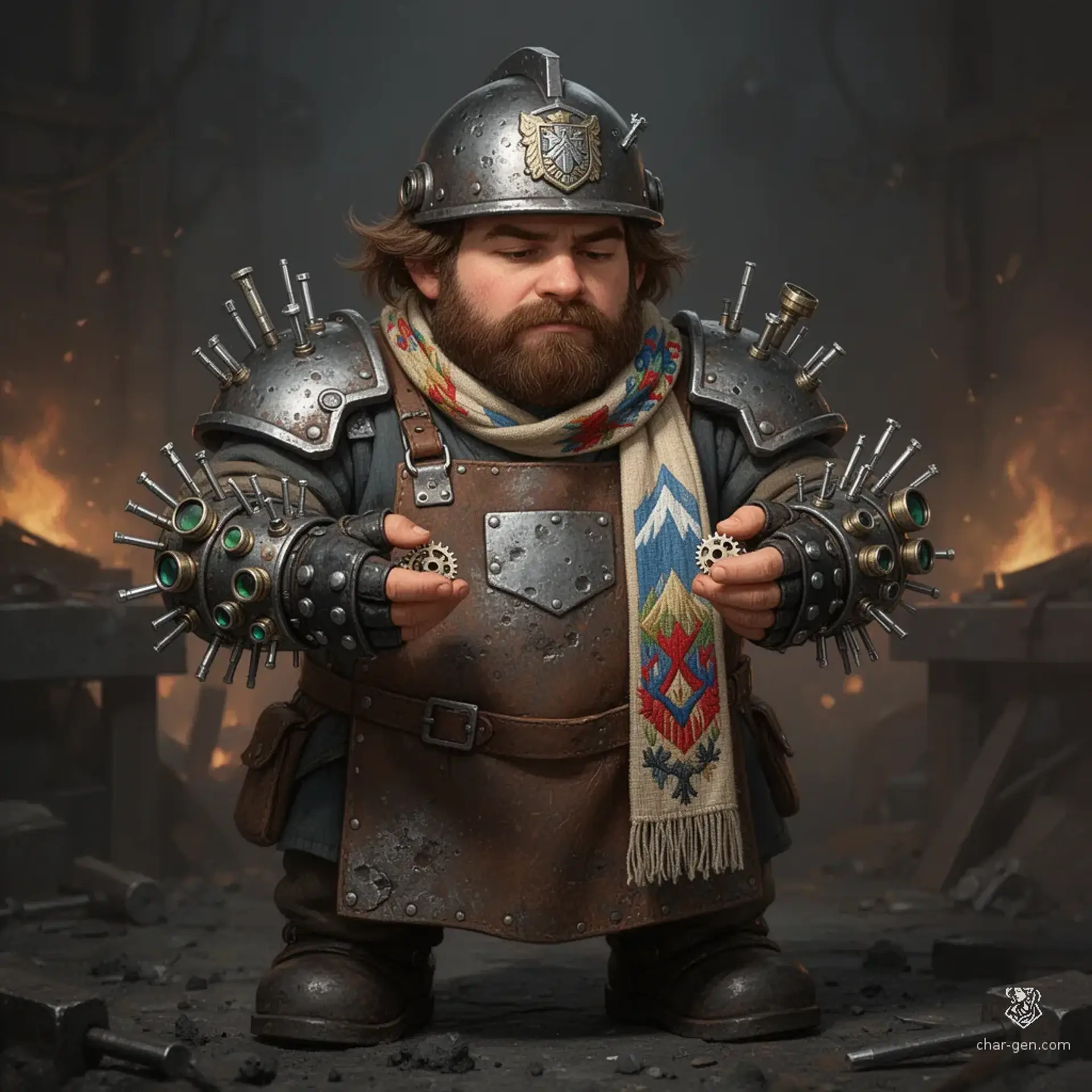 Fjorn Ironhand - AI-generated fantasy NPC