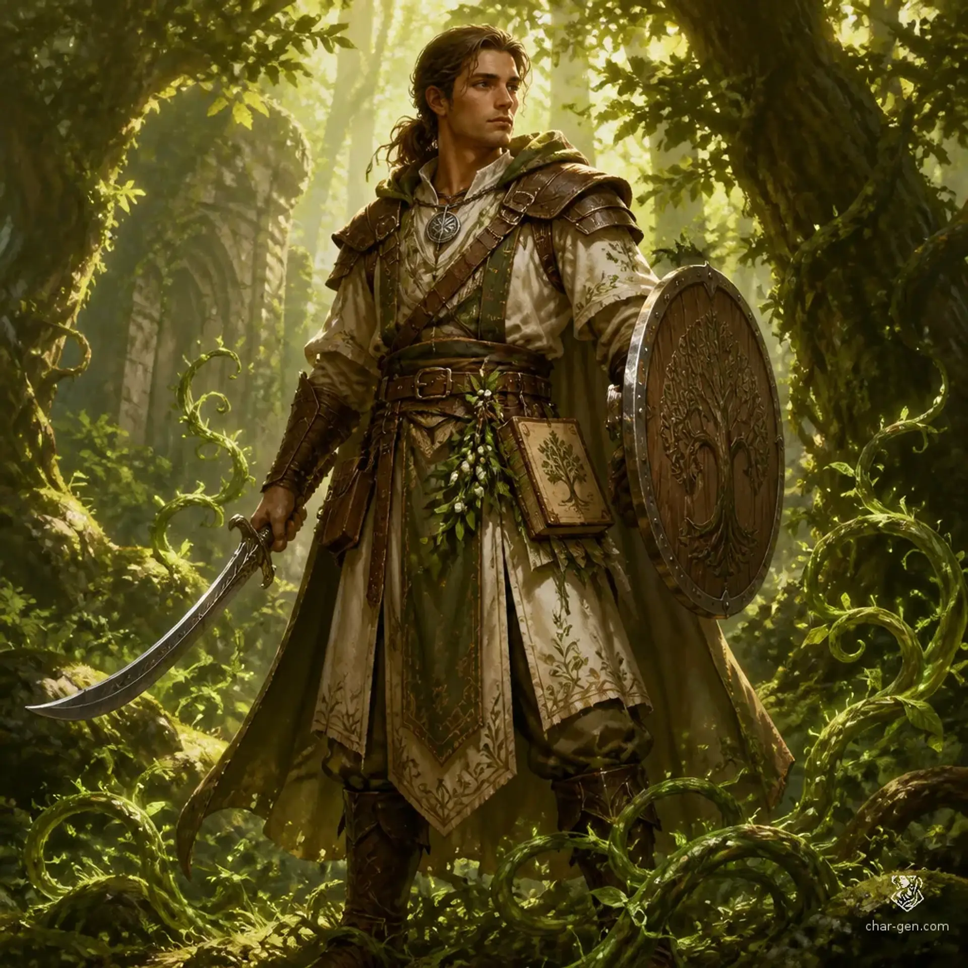 Elian Thorne - AI-generated fantasy Character