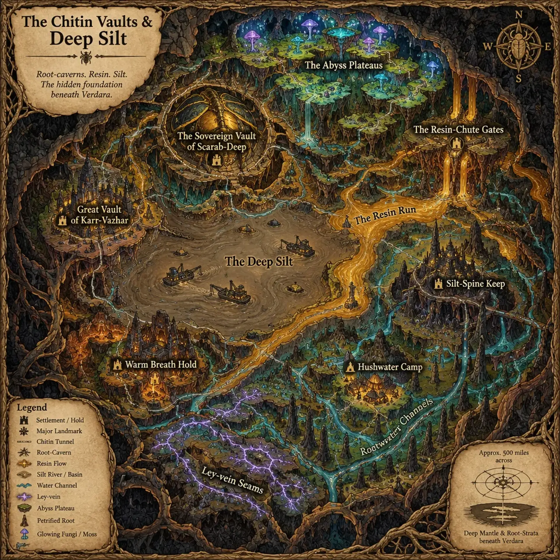 The Chitin Vaults & Deep Silt