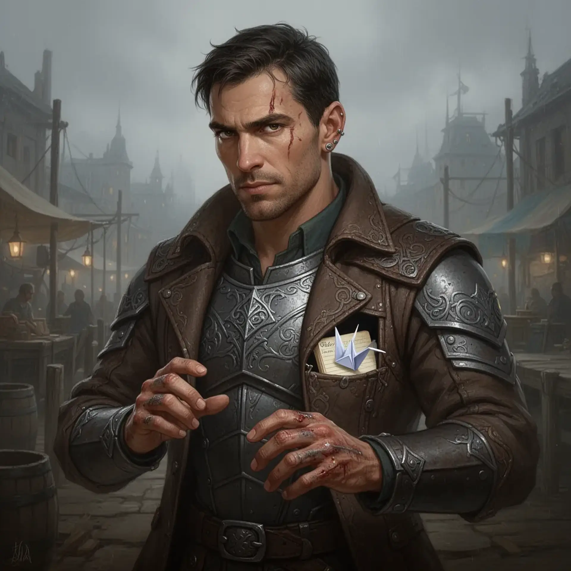 Kellan Vire - AI-generated fantasy NPC