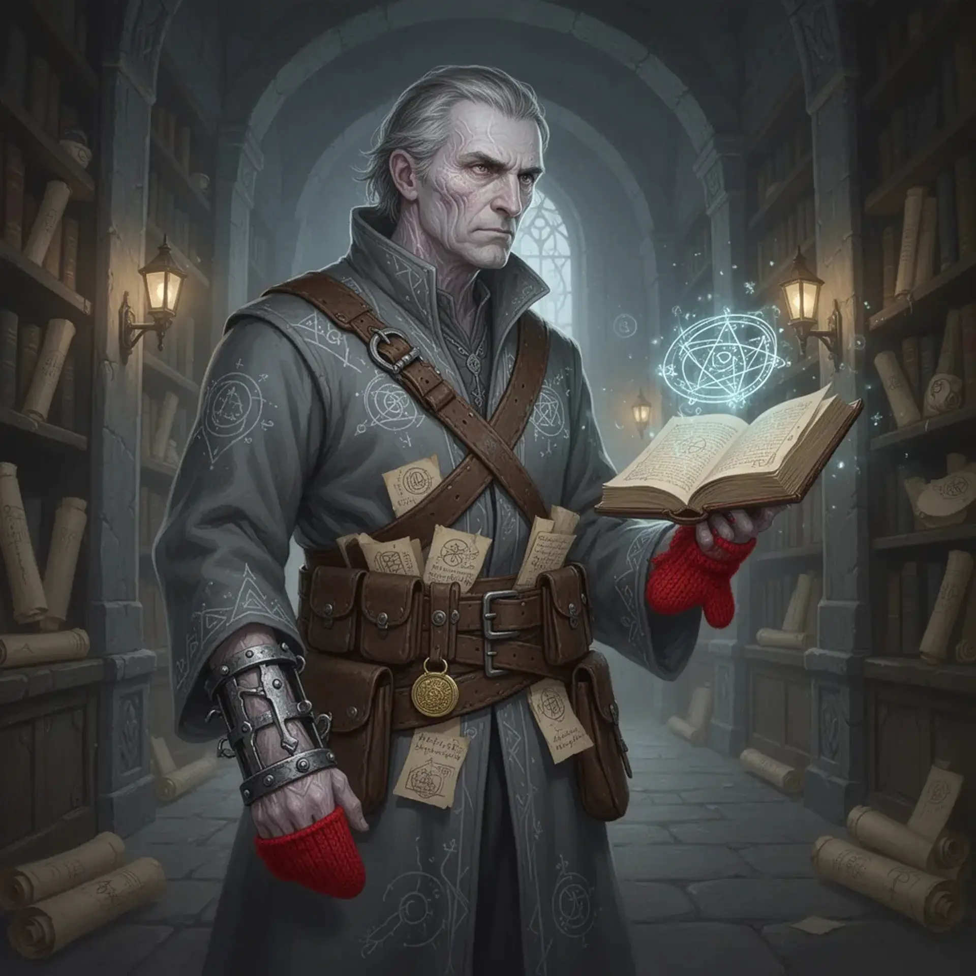 Halven Karr - AI-generated fantasy NPC