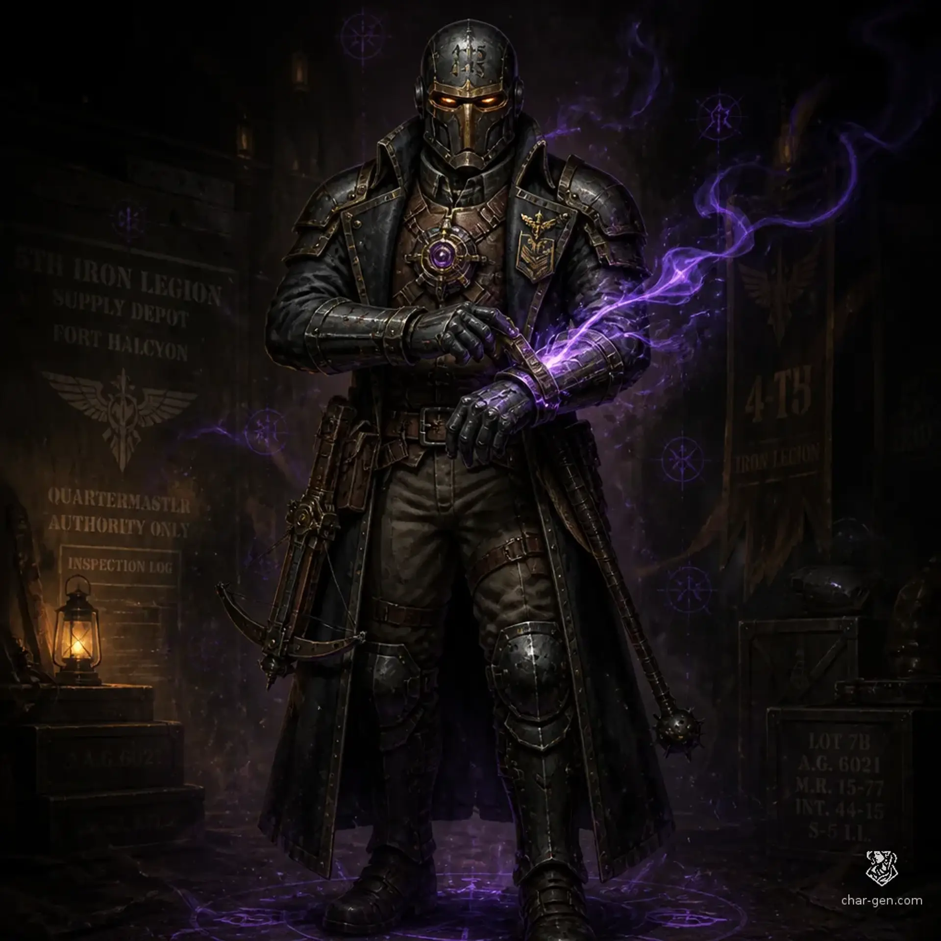 Regibald - AI-generated fantasy Character