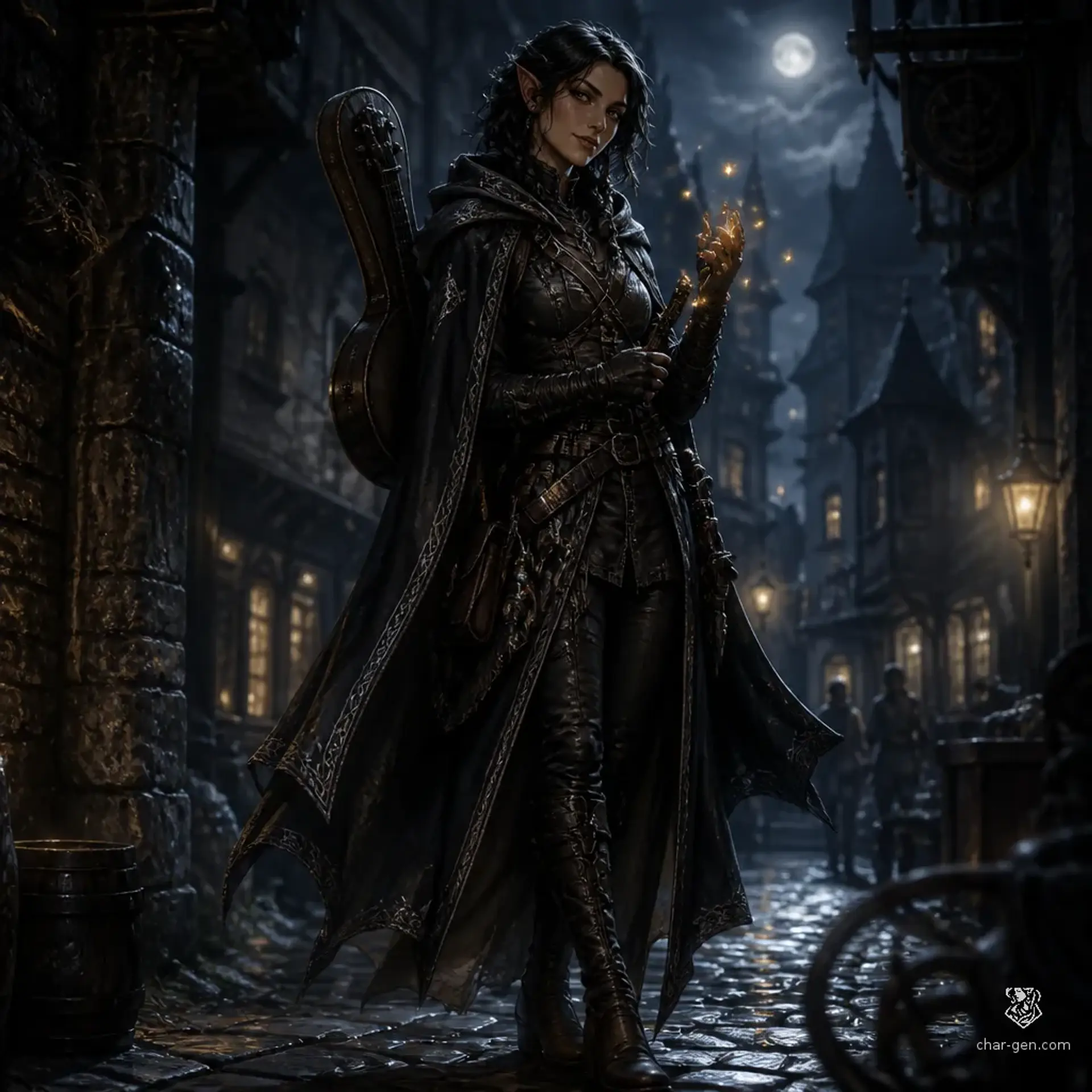 Lillith - AI-generated fantasy Character