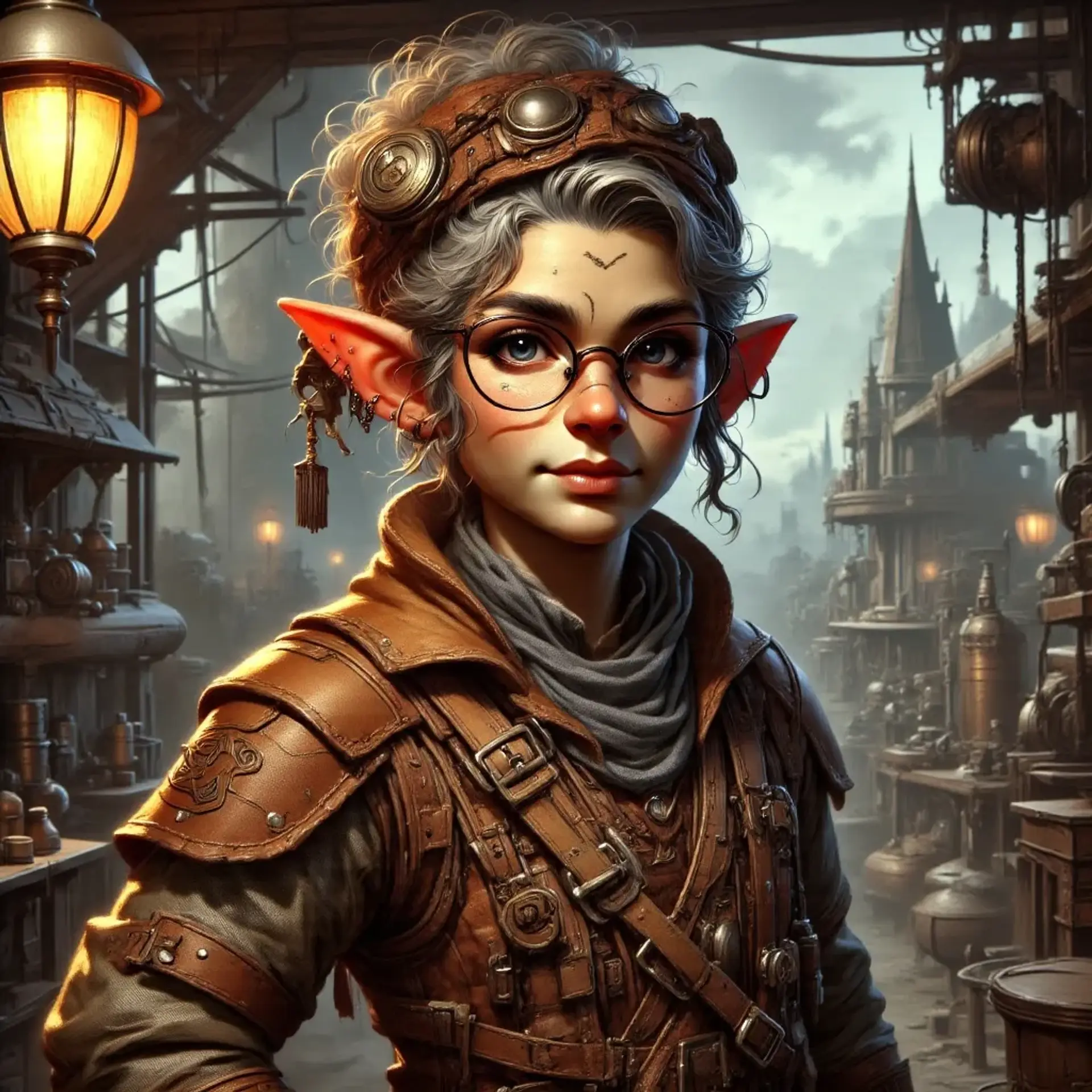 Sera Glinshaw - AI-generated fantasy NPC