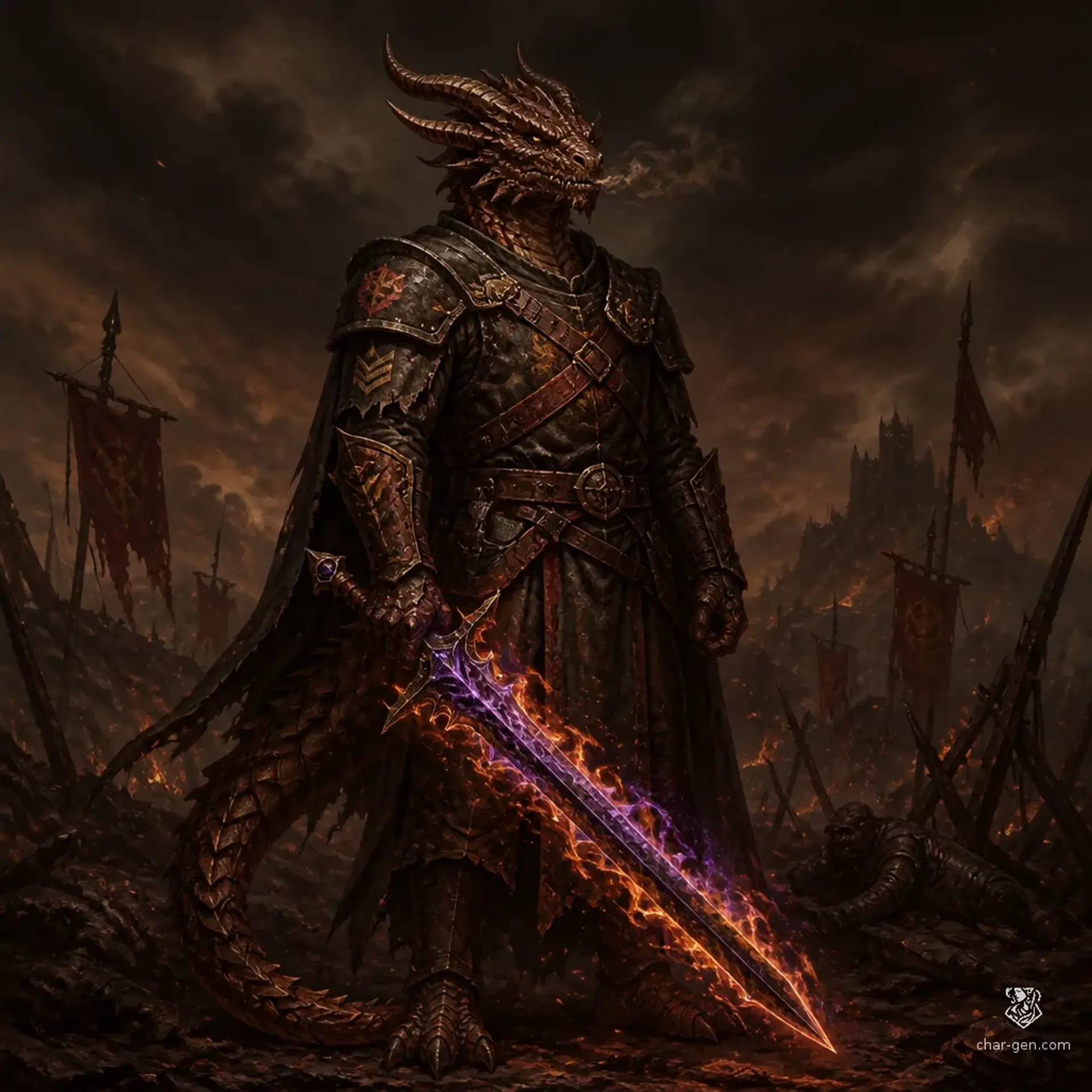 Dinkuucek Lumivarax - AI-generated fantasy Character