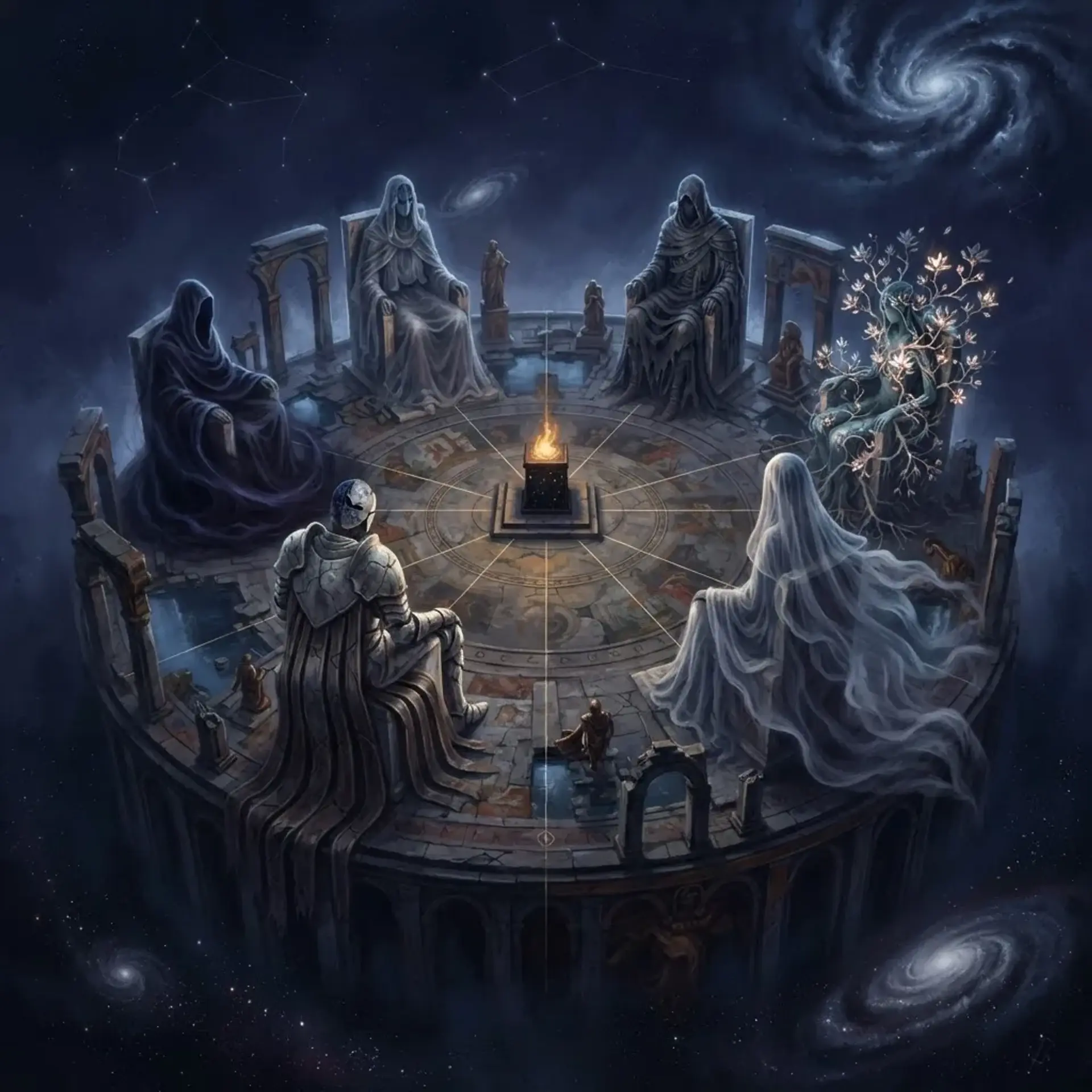 The Sixfold Veil