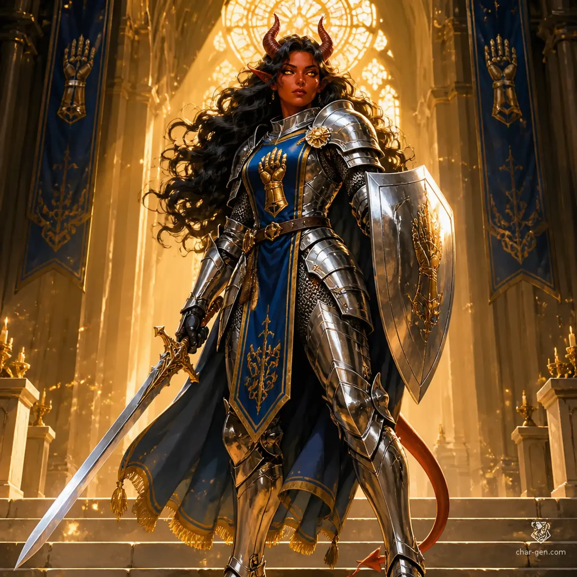 Eleanor Rube - AI-generated fantasy Character