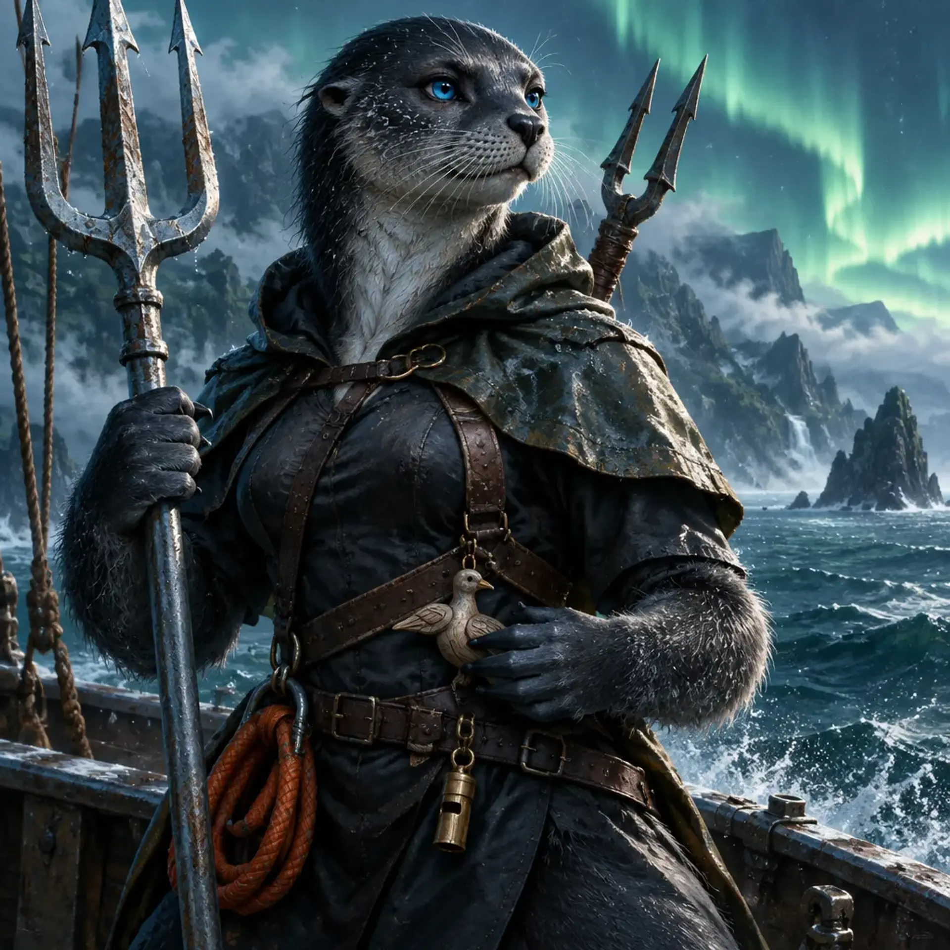 Selene Deep-Strider - AI-generated fantasy NPC