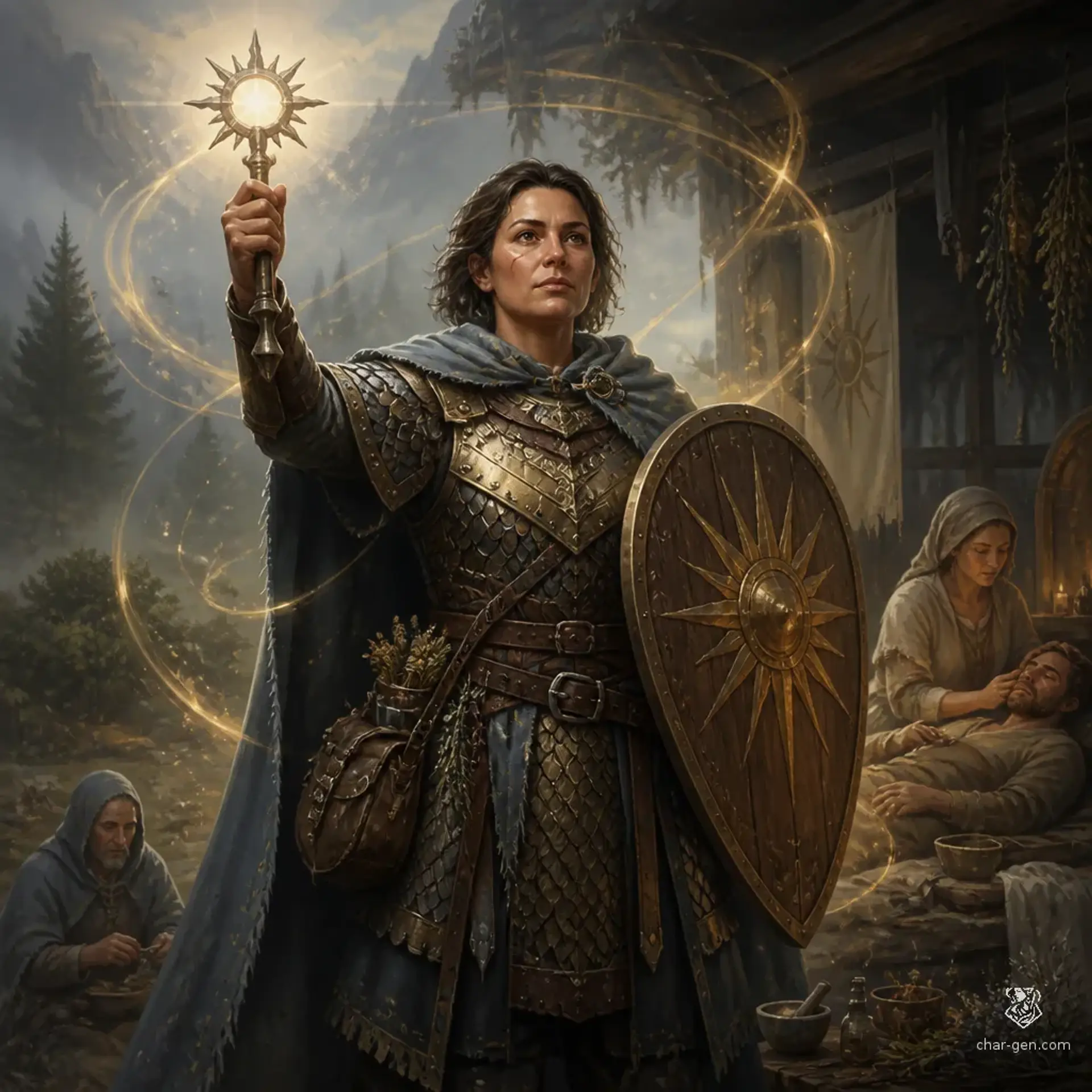 Mara Varg - AI-generated fantasy Character