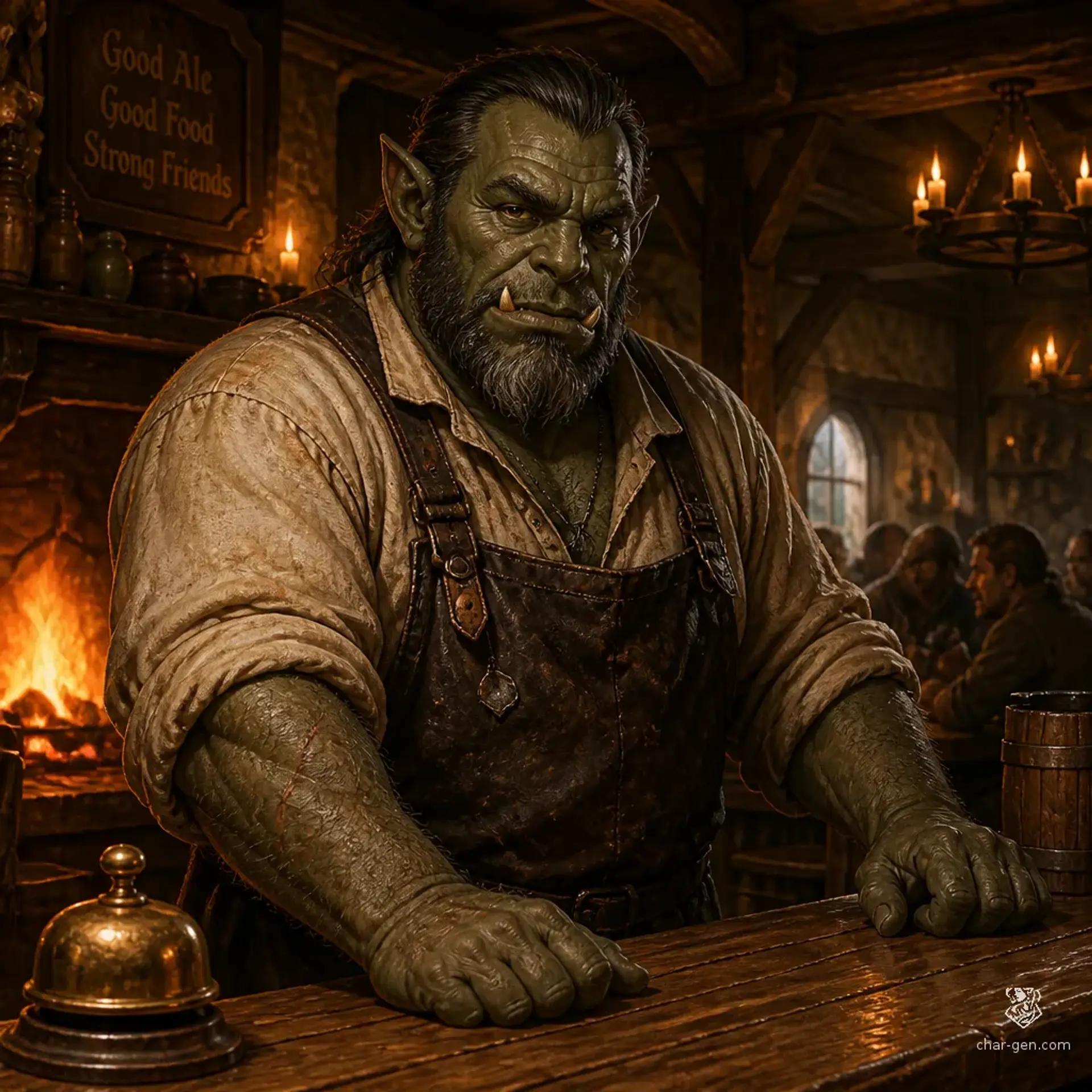 The Splintered Tankard - AI-generated fantasy Tavern