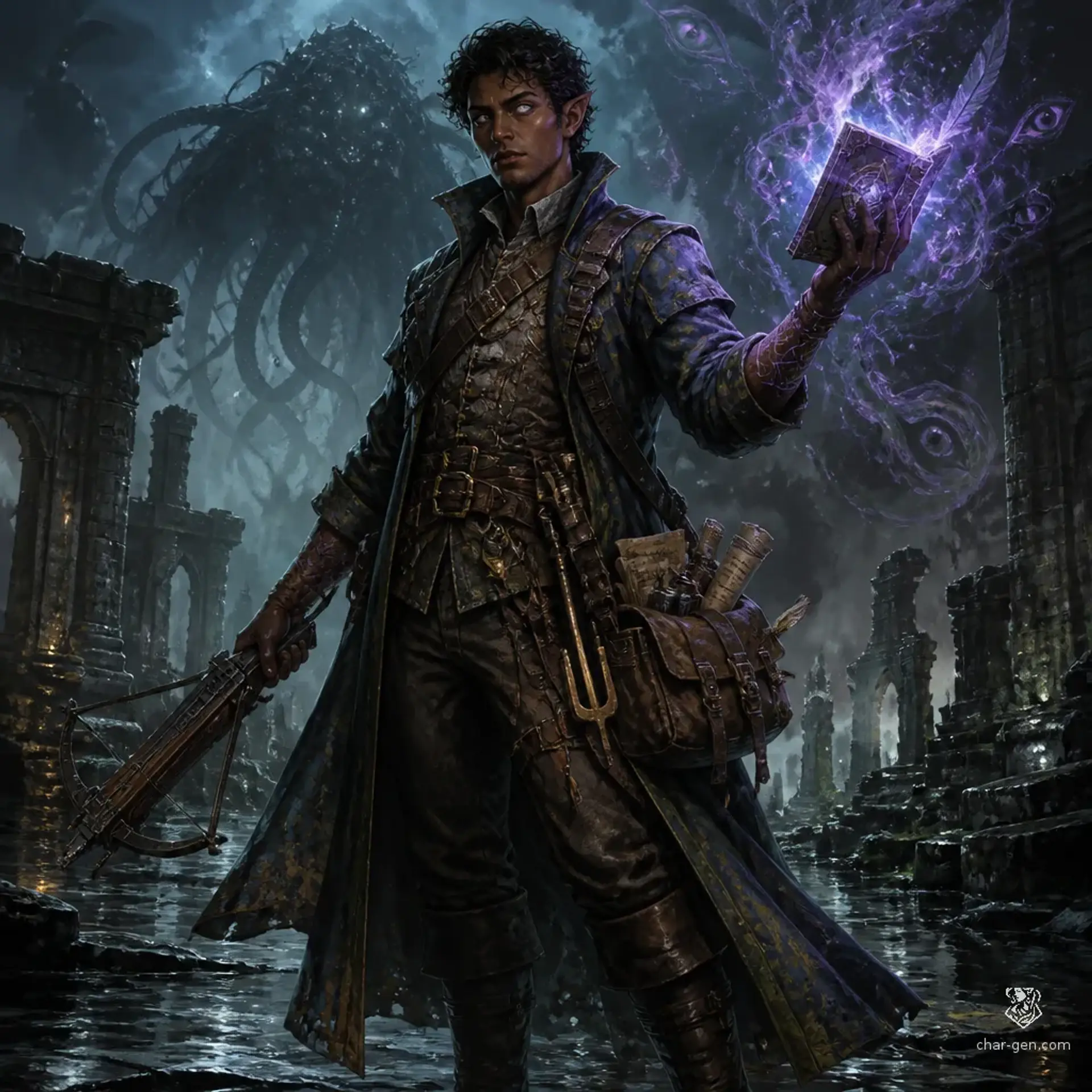 Keteku Mazi - AI-generated fantasy Character