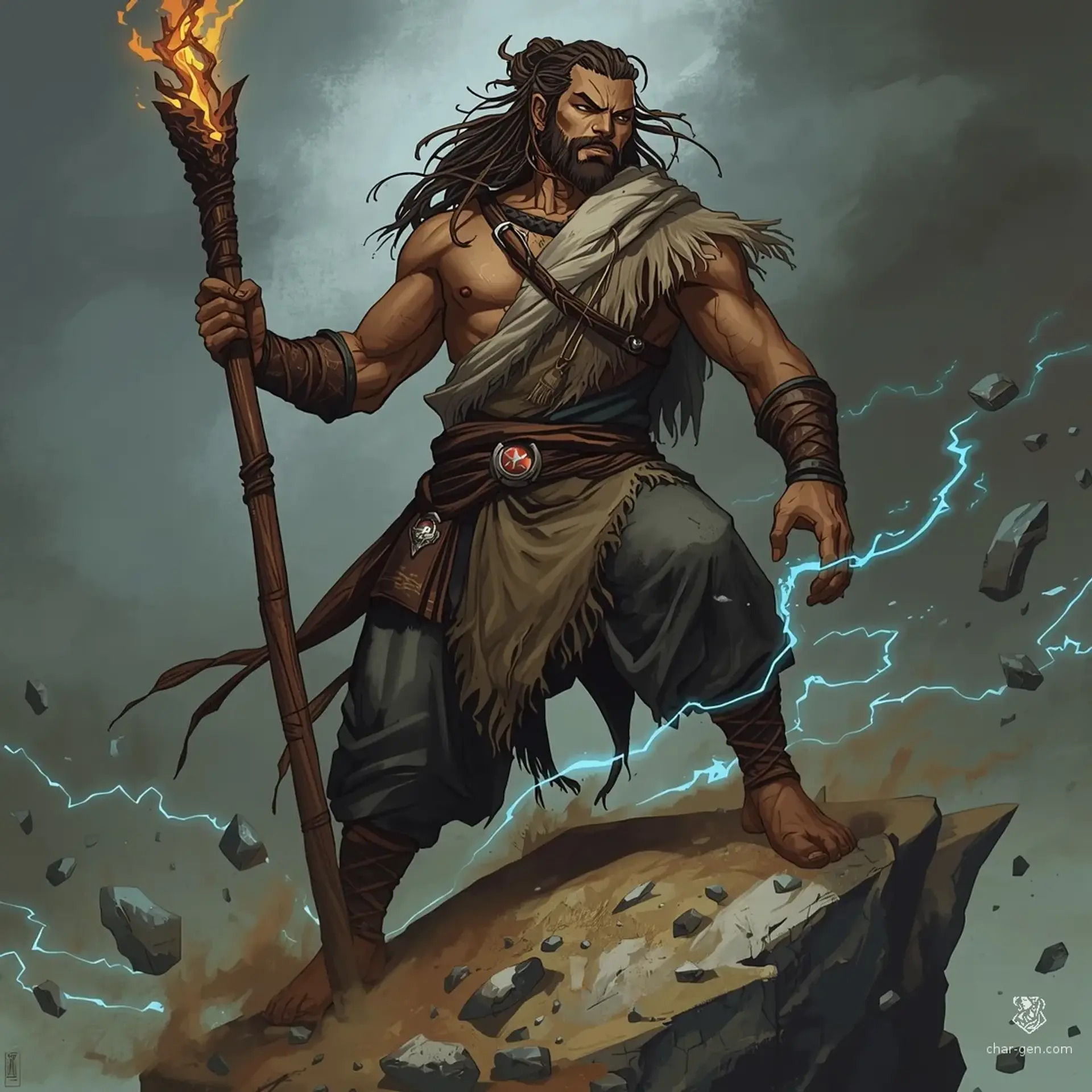 Ume - AI-generated fantasy Character