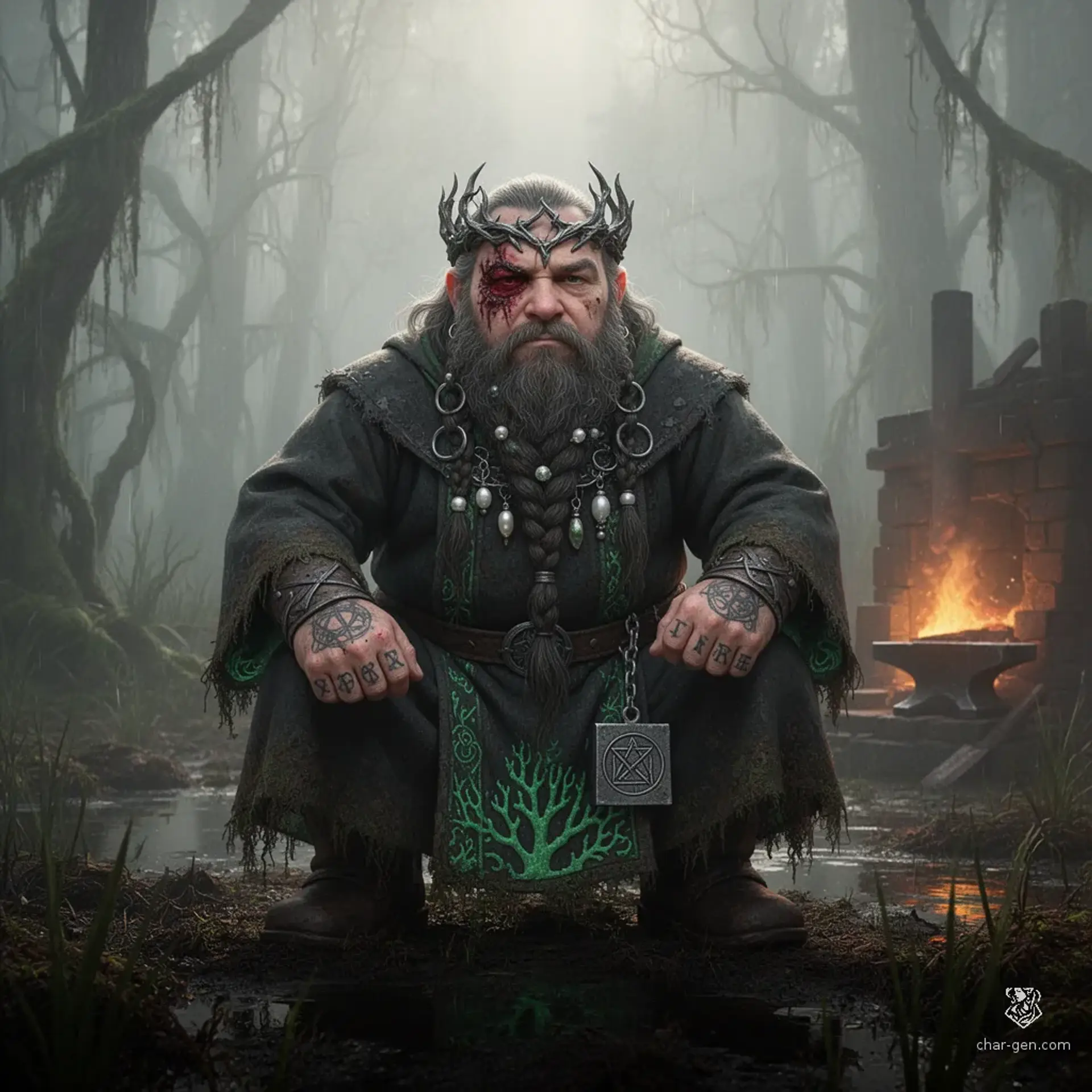 Hrothgar Siltanvil - AI-generated fantasy NPC