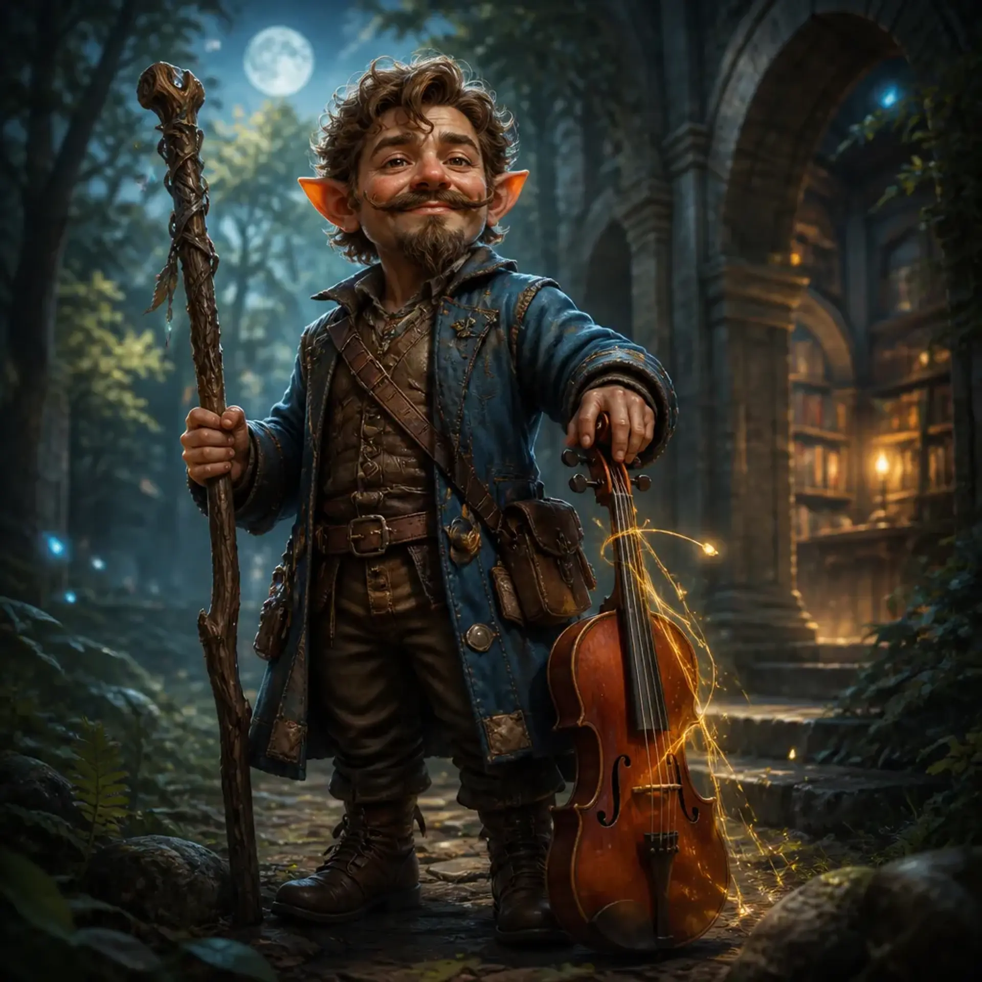Wilwin Wildreach - AI-generated fantasy Character